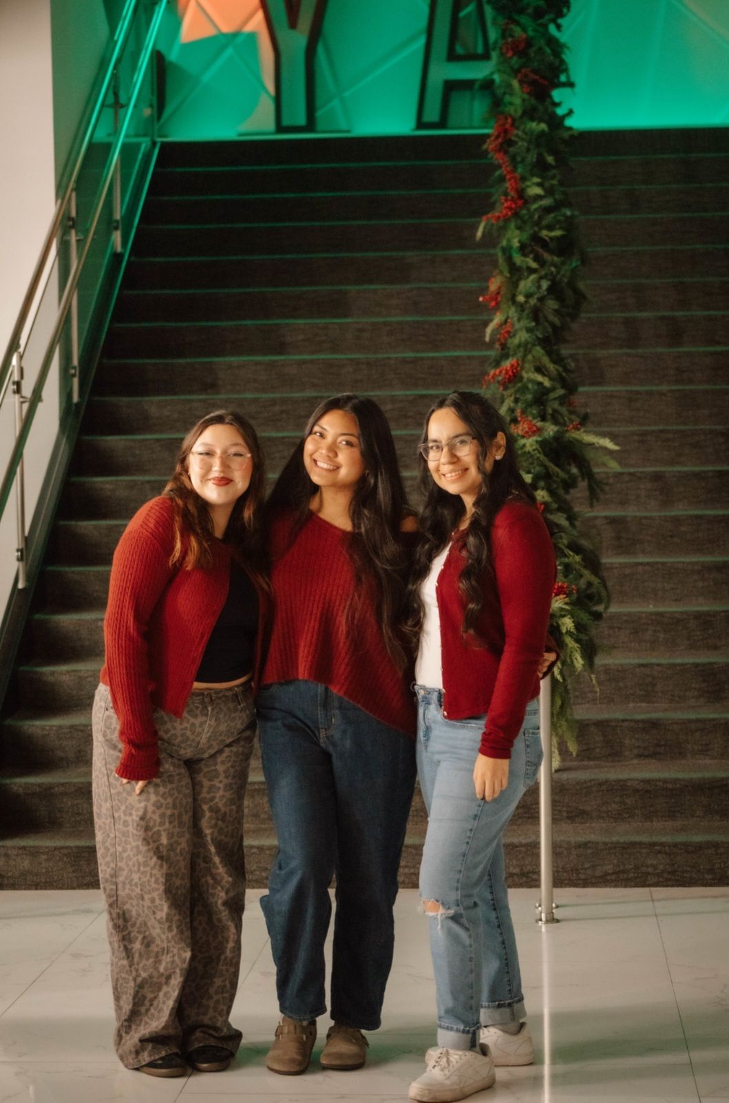 A group of girls