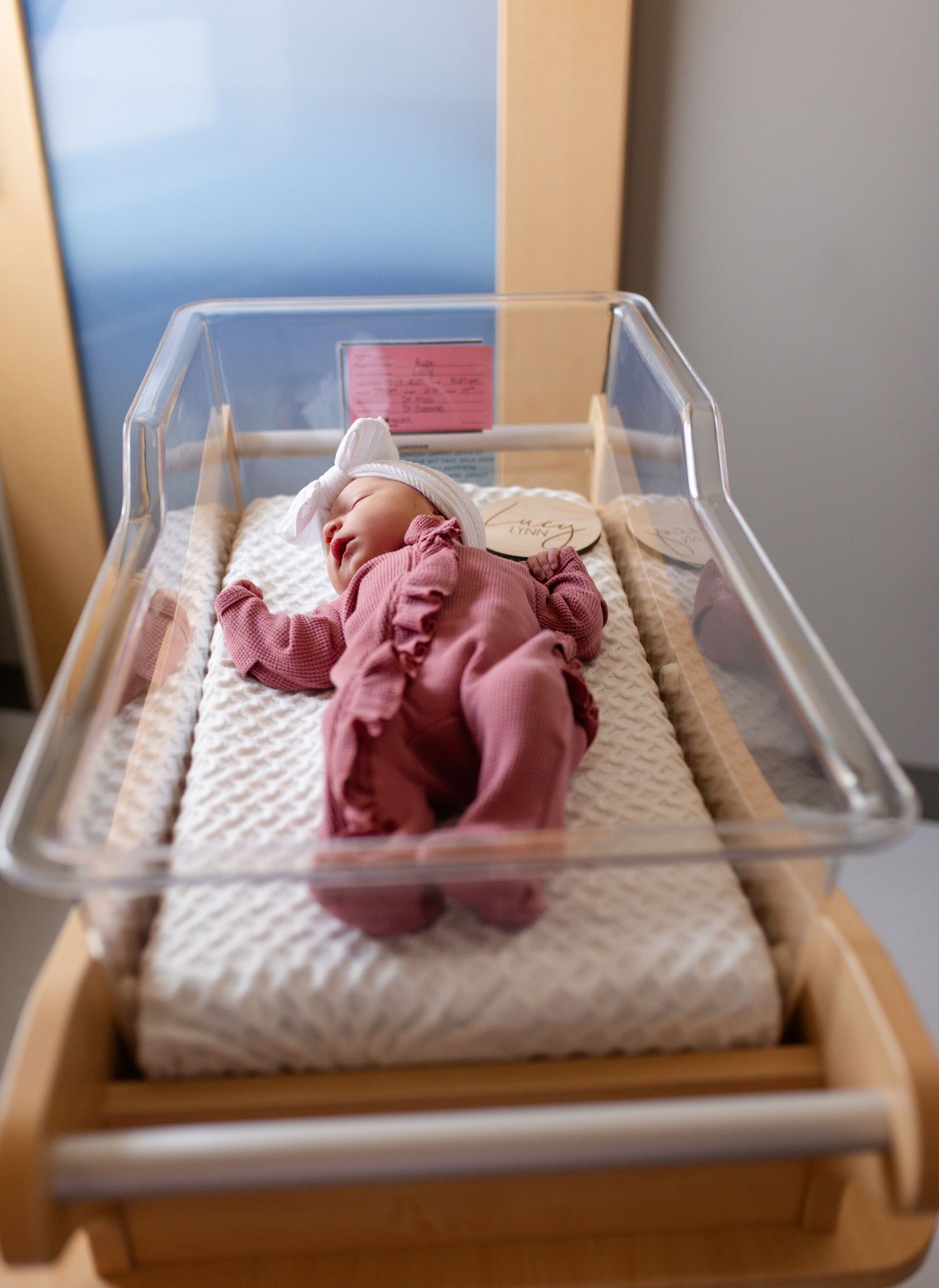 Fresh 48 newborn photography at SSM Health St. Joseph Hospital in Lake Saint Louis Missouri