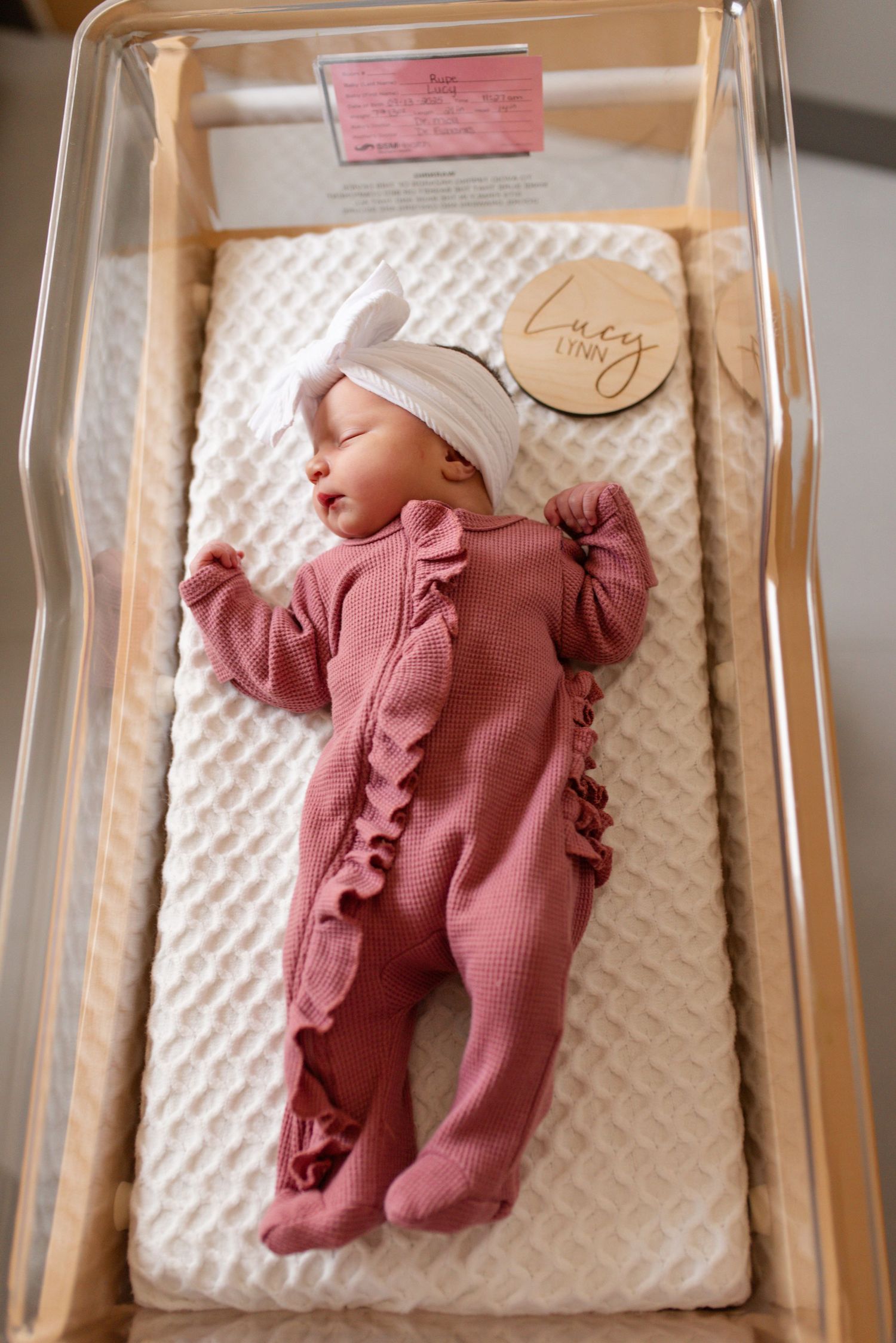 Fresh 48 newborn photography at SSM Health St. Joseph Hospital in Lake Saint Louis Missouri