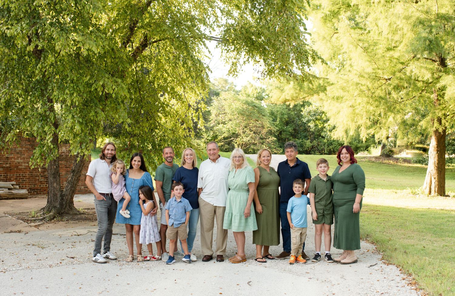 Faust Park extended family photography multigenerational