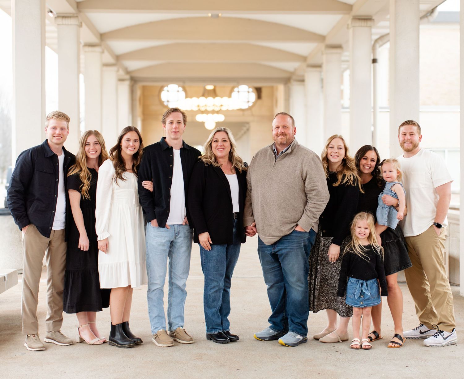 STL Family photography at the Muny