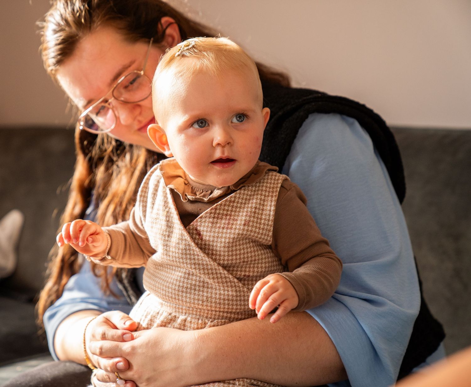 Bij mama op schoot is de meest veilige pek