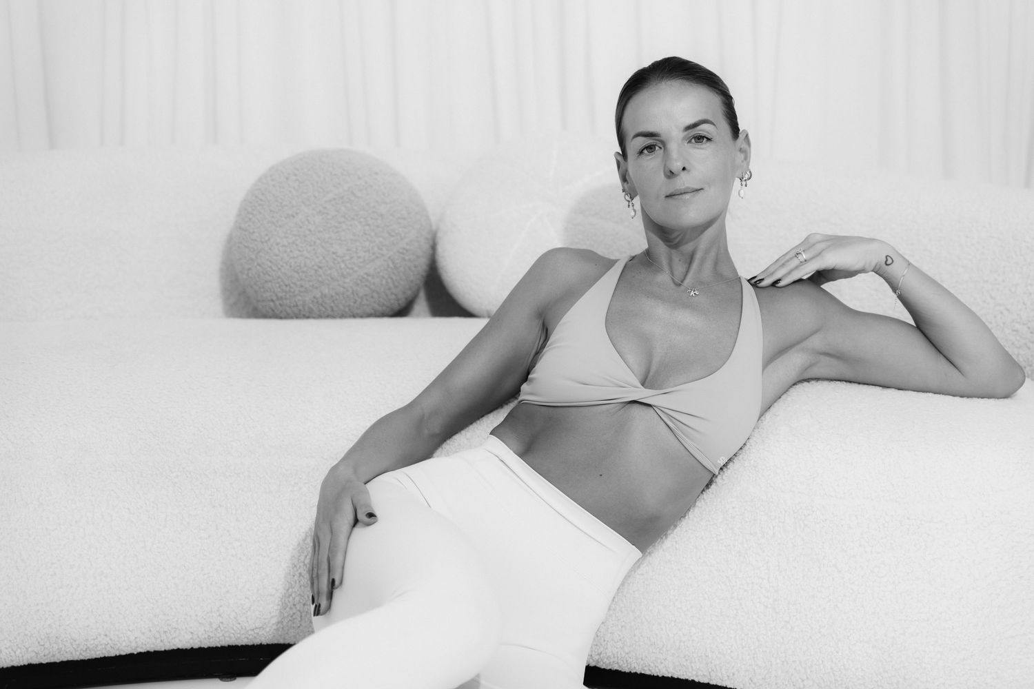 portrait of a personal trainer in London