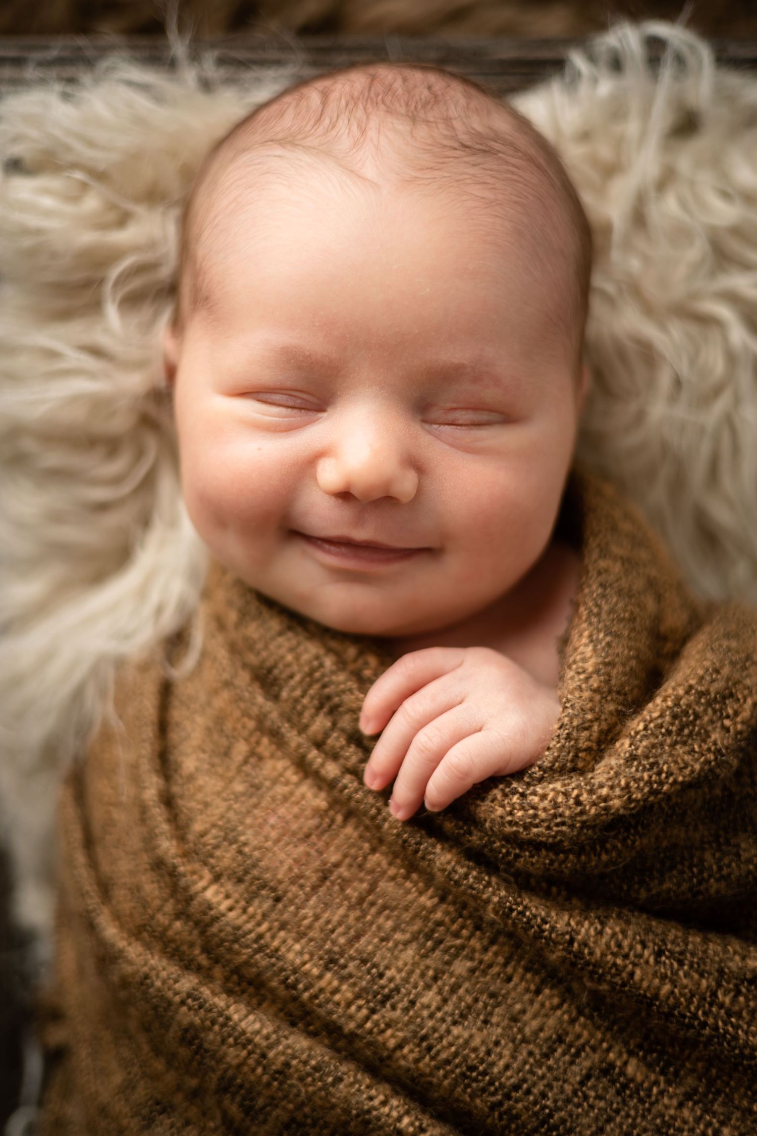 Daleville baby and newborn photography session-newborn baby girl in studio newborn session