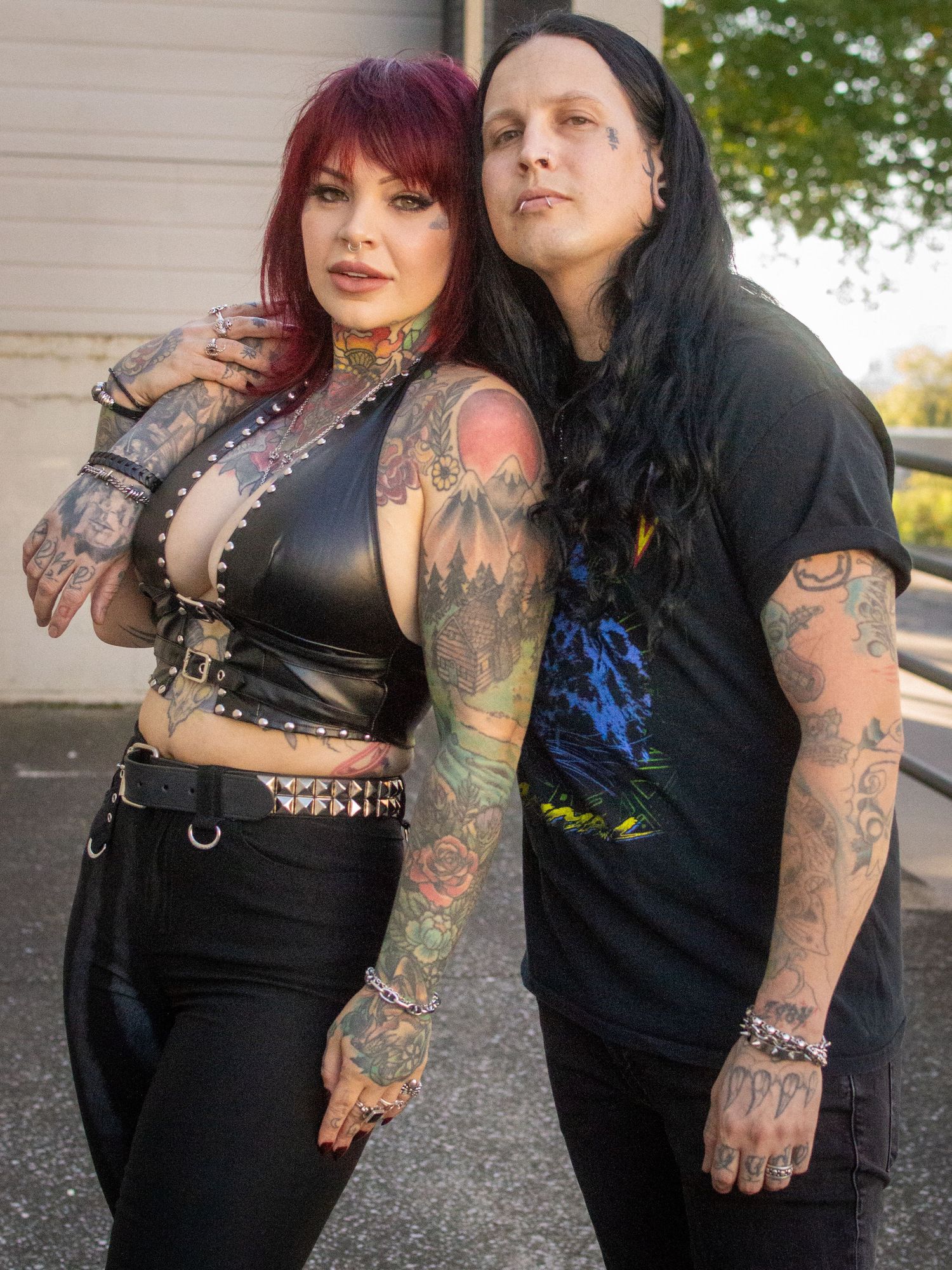 Color portrait of a man and woman.