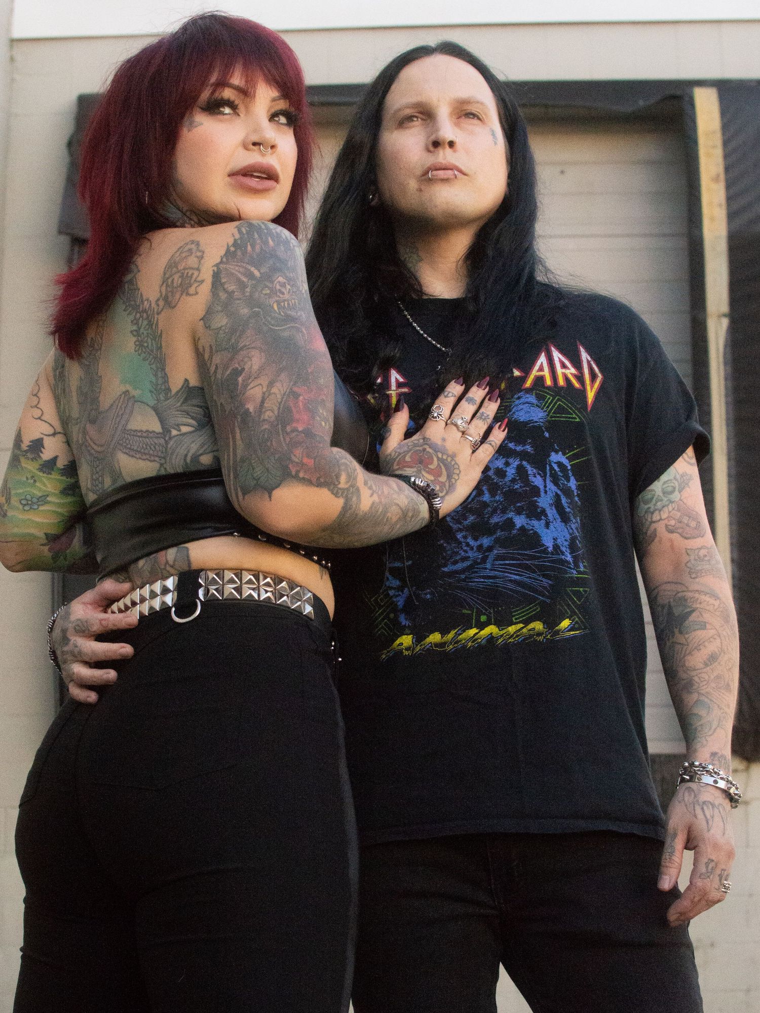 Color portrait of a man and woman.