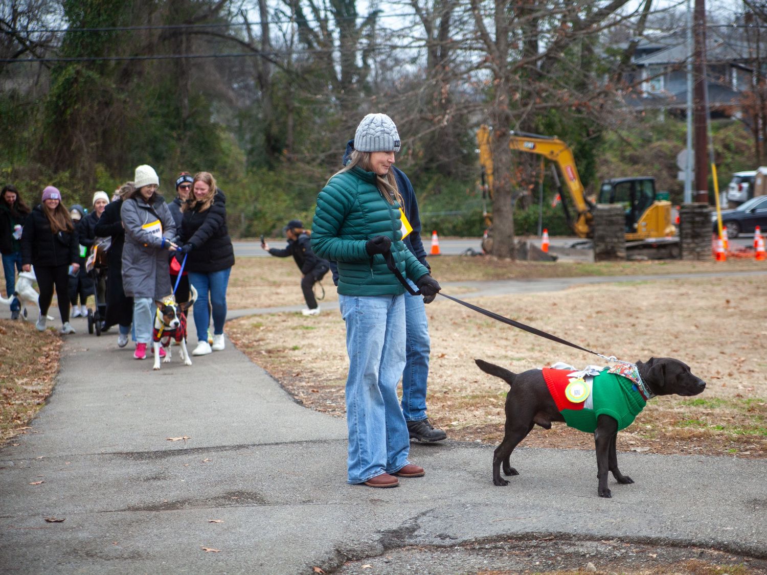 Event photograph benefitting an animal rescue organization.