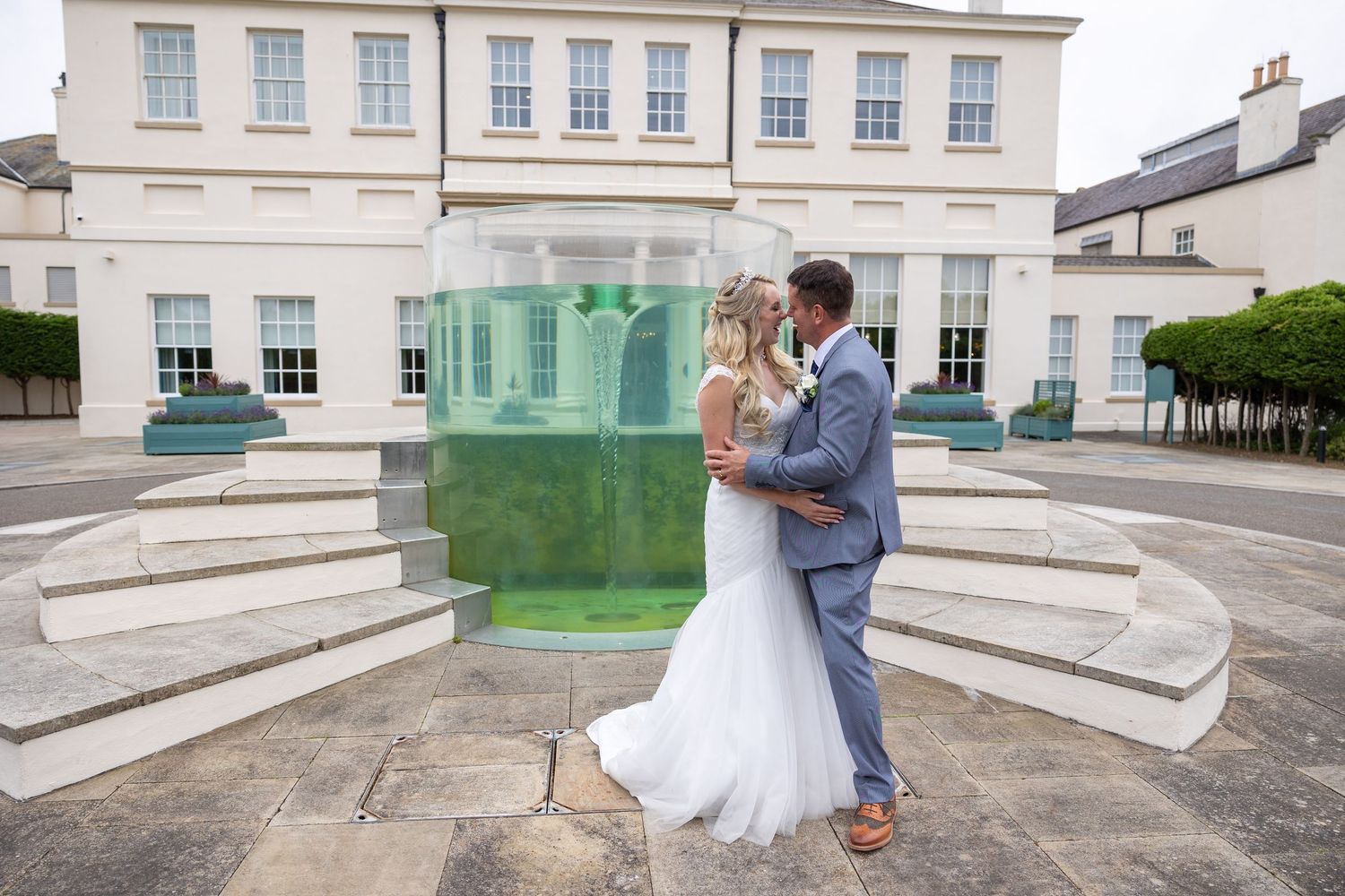 Bride and Groom Seaham Hall