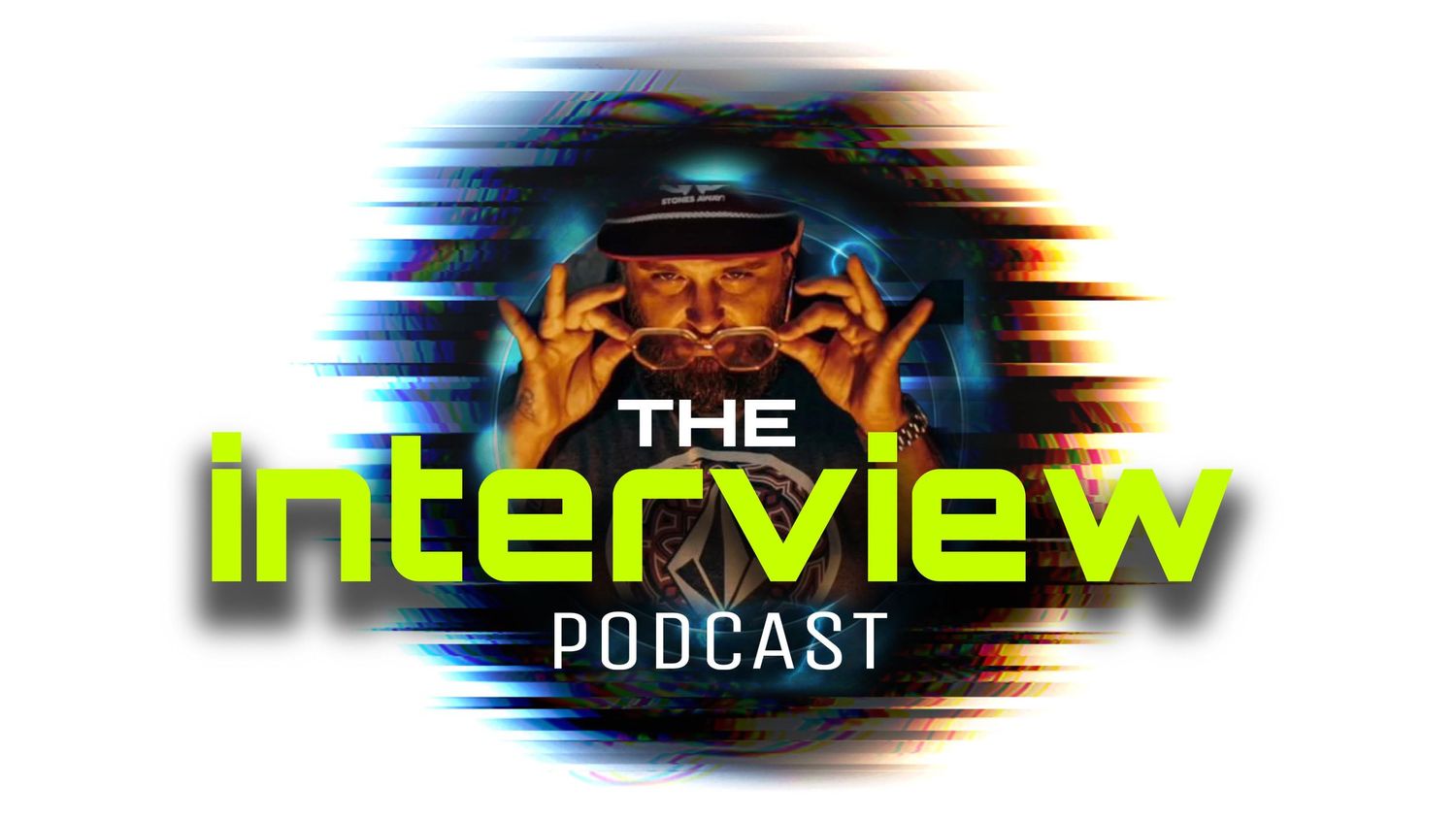 Stylized podcast logo design for 