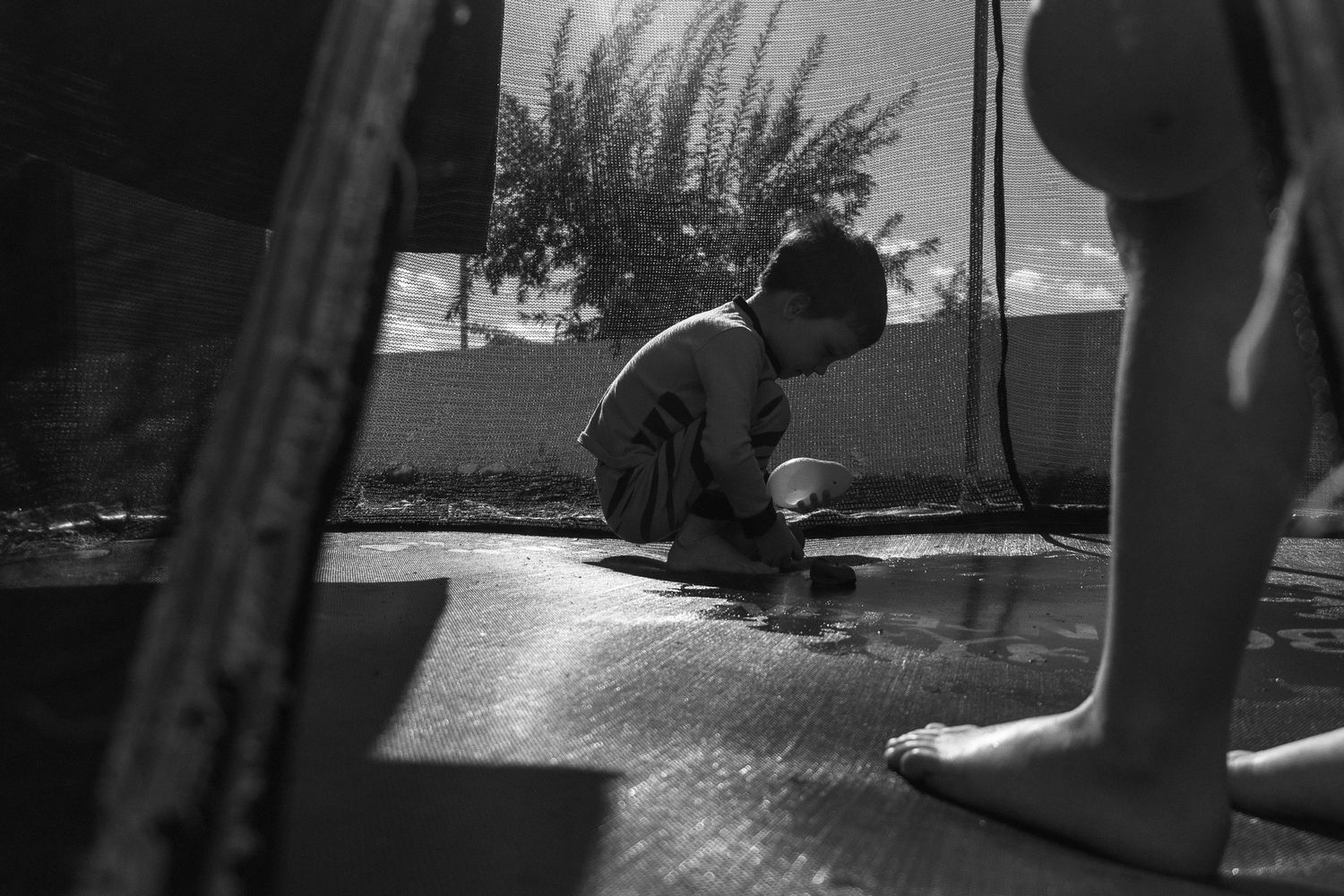 Documentary family photography capturing real, unposed childhood moments in Cape Town.