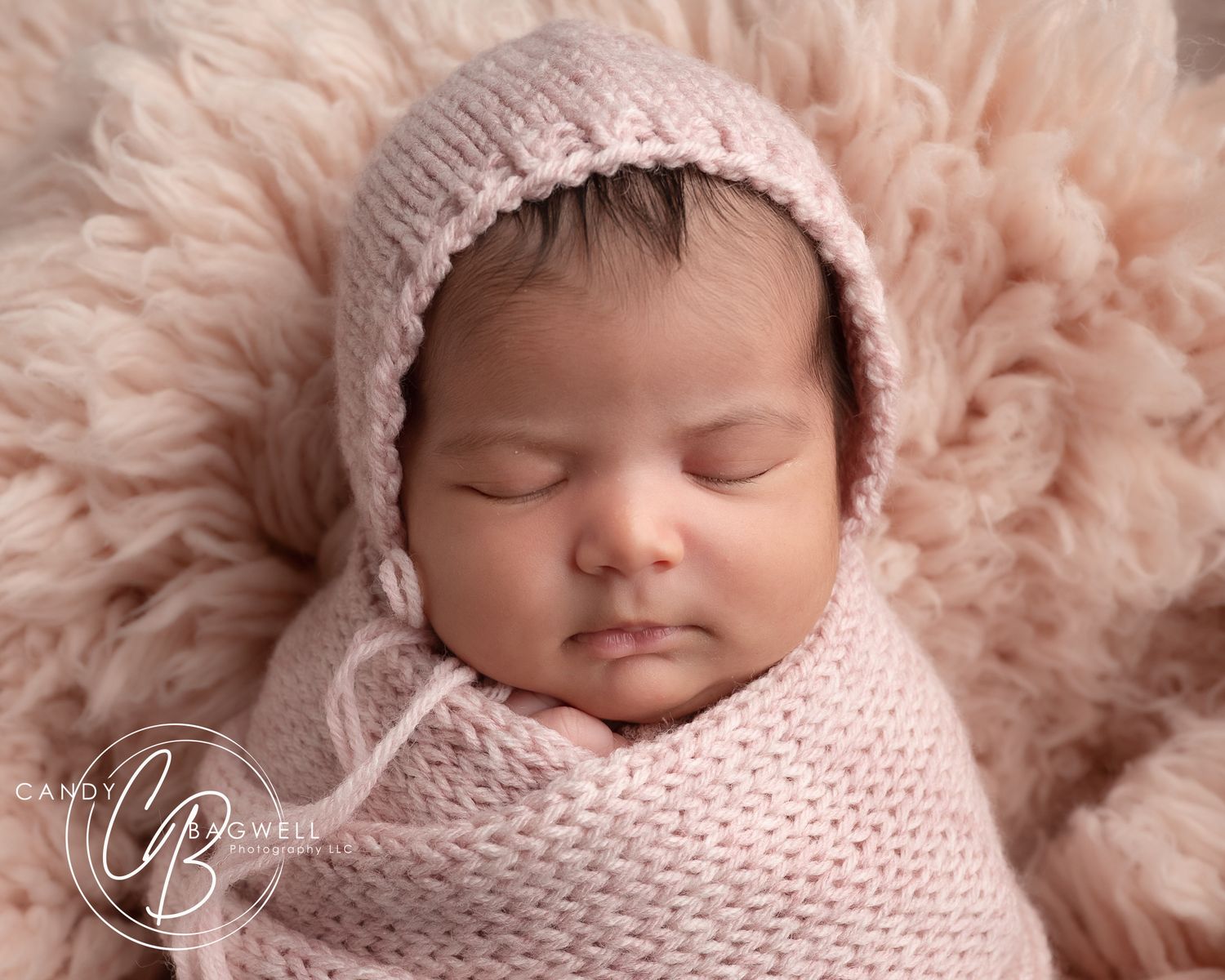 Newborn portrait by Candy Bagwell Photography, professional newborn photographer serving Fletcher, Hendersonville, Asheville, and Western NC