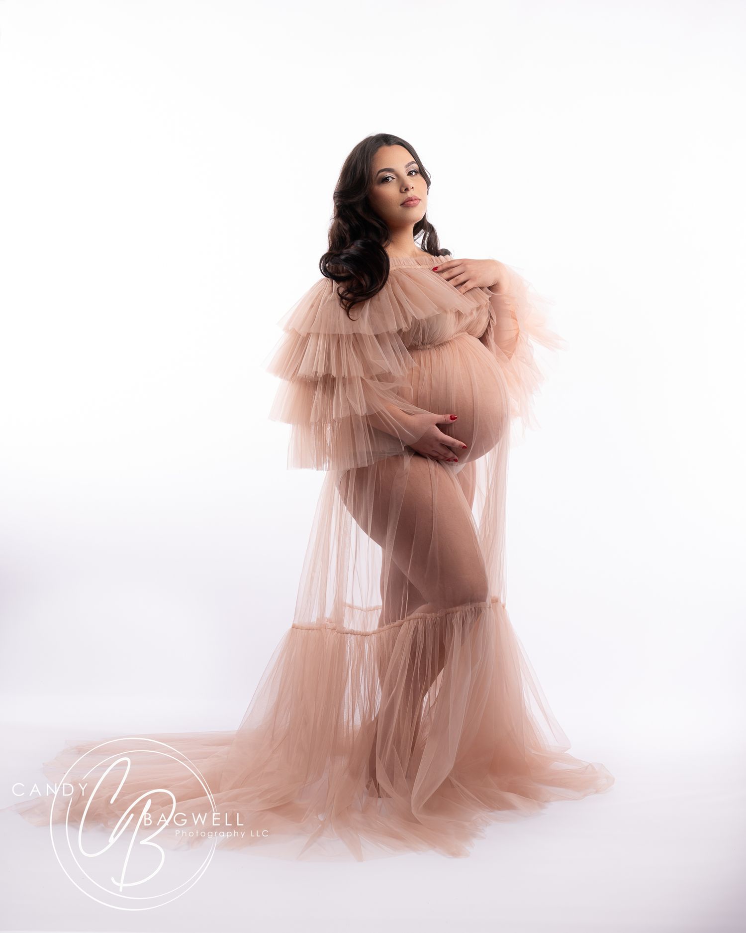 Luxury maternity by Candy Bagwell Photography, professional photographer serving Fletcher, Hendersonville, Asheville, and Western NC.
