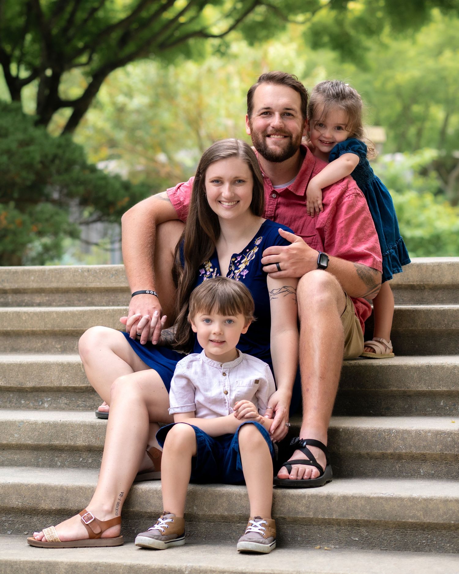Outdoor session by Candy Bagwell Photography, professional photographer serving Fletcher, Hendersonville, Asheville, and Western NC.