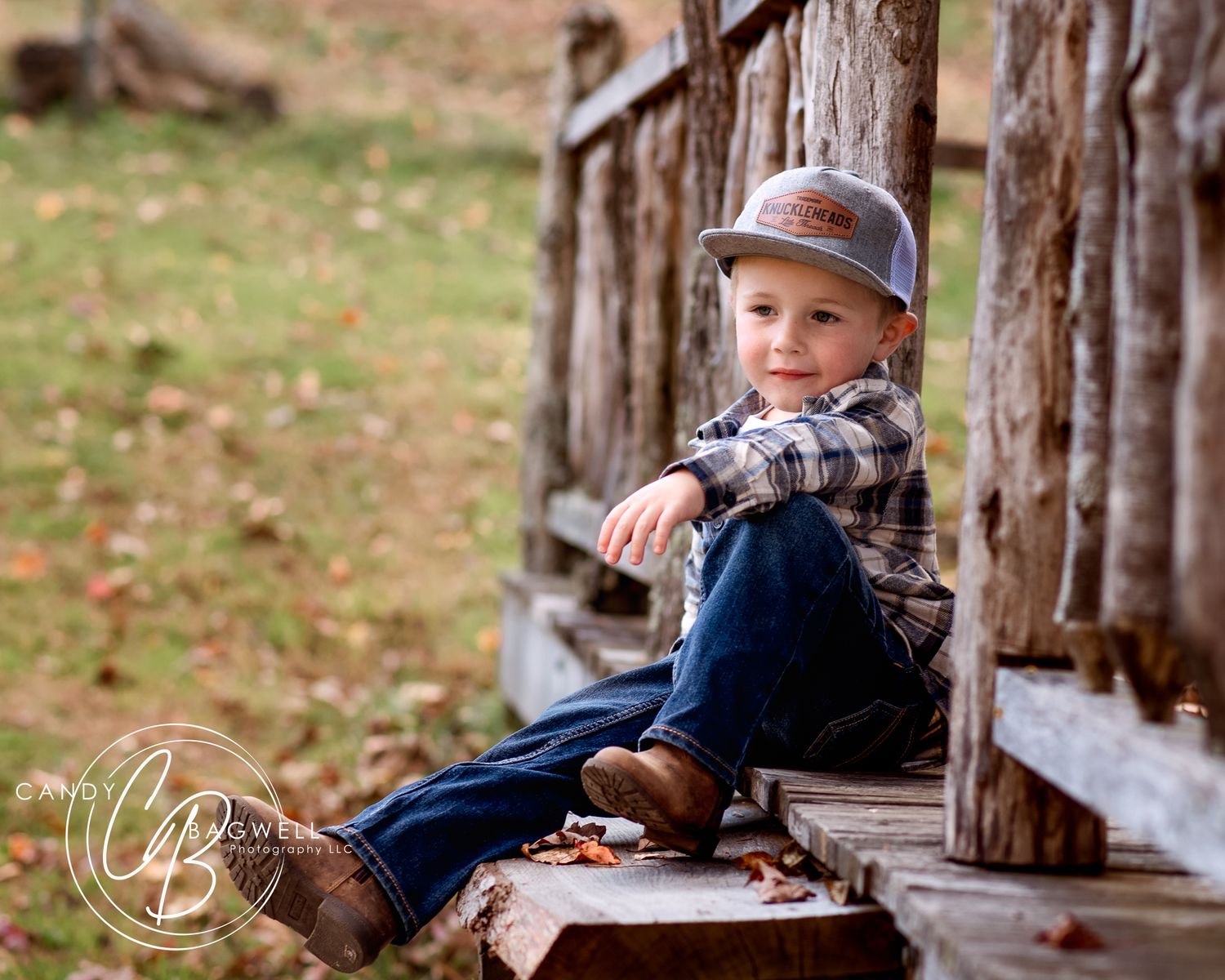 Outdoor kid's session by Candy Bagwell Photography, professional photographer serving Fletcher, Hendersonville, Asheville, and Western NC.