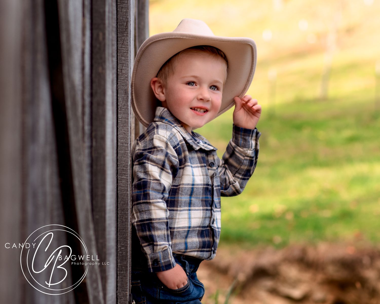 Outdoor Kid's session by Candy Bagwell Photography, professional photographer serving Fletcher, Hendersonville, Asheville, and Western NC.