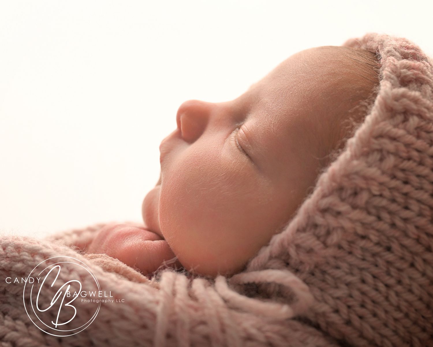 Newborn portrait by Candy Bagwell Photography, professional newborn photographer serving Fletcher, Hendersonville, Asheville, and Western NC