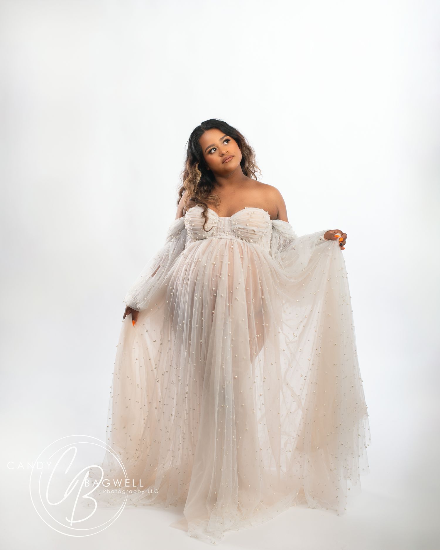 Luxury maternity by Candy Bagwell Photography, professional photographer serving Fletcher, Hendersonville, Asheville, and Western NC.