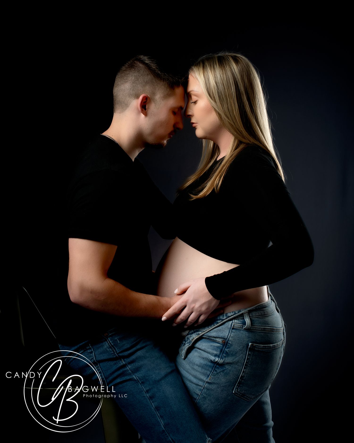 Luxury maternity by Candy Bagwell Photography, professional photographer serving Fletcher, Hendersonville, Asheville, and Western NC.