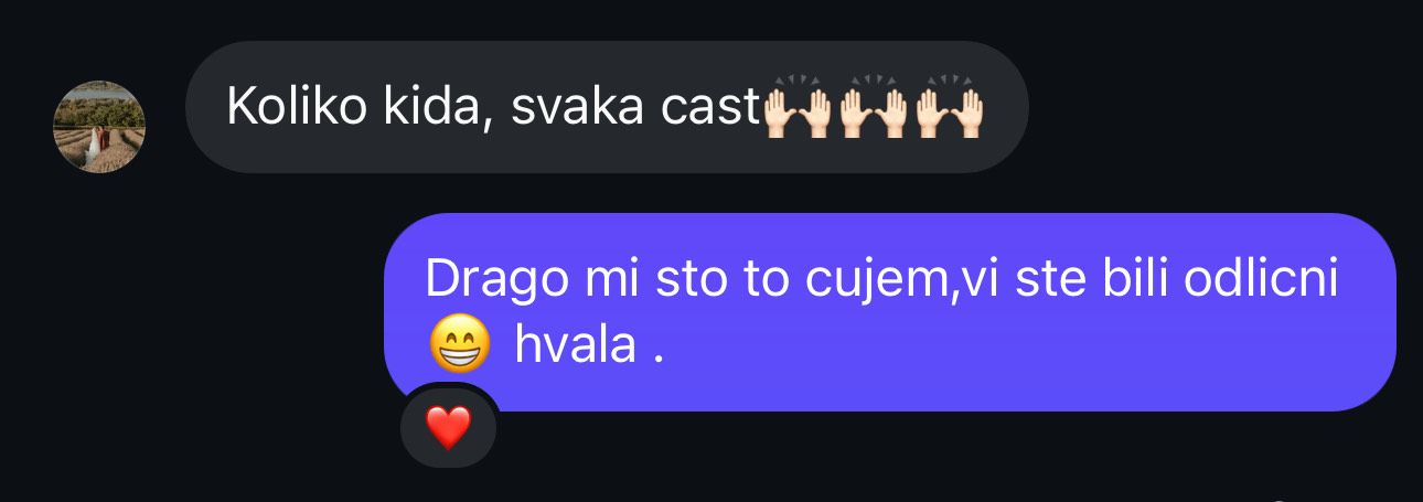 Utisci parova koji znaju da njihovo venčanje u Srbiji može izgledati kao u Toskani. Saznajte zašto biraju naš kinematografski film.