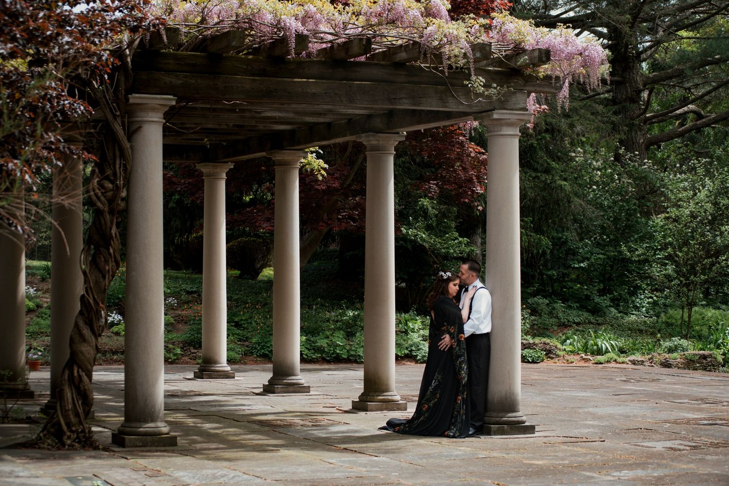 A beautiful couple on their wedding day!