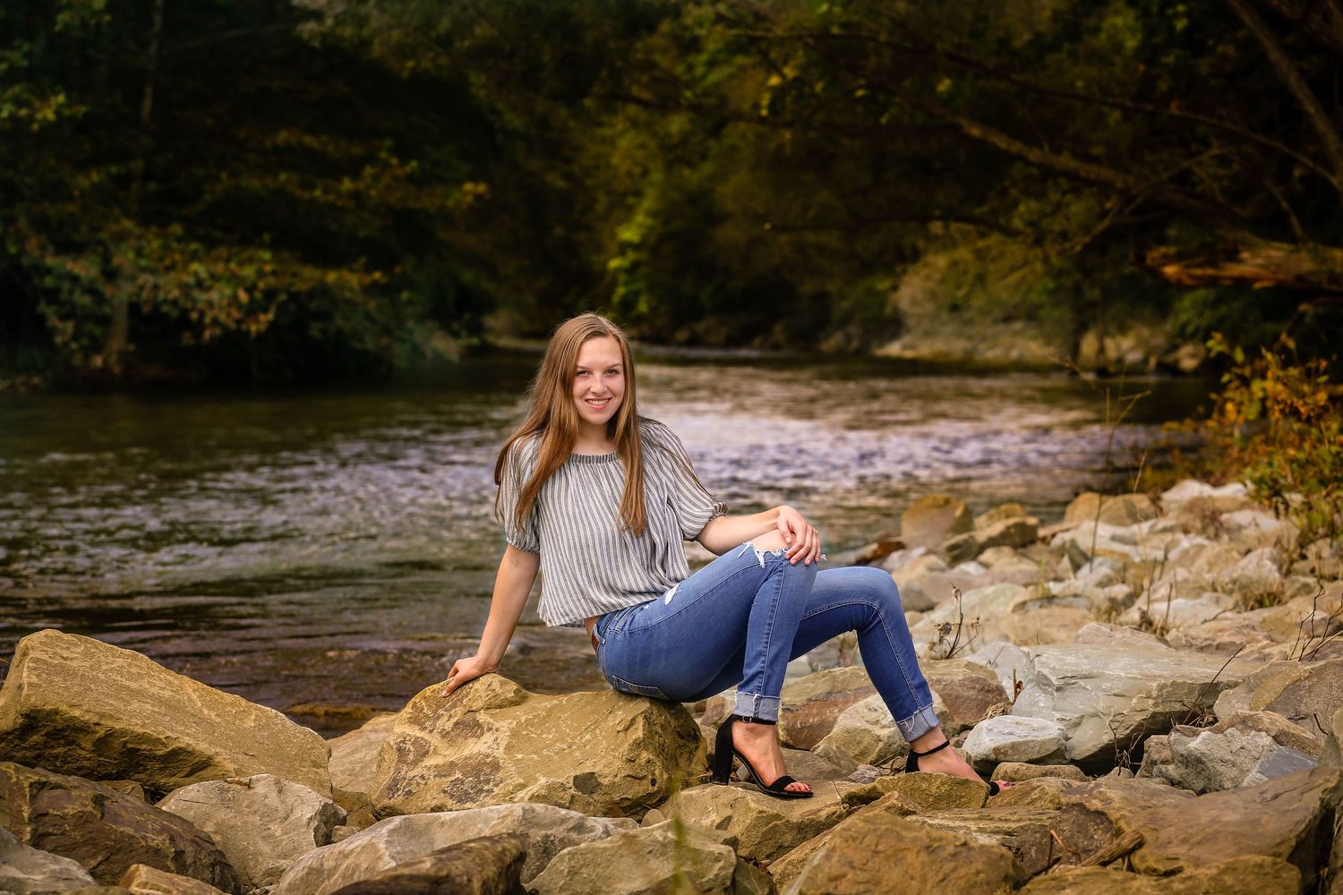 Ny + Senior + photographer + golden hour