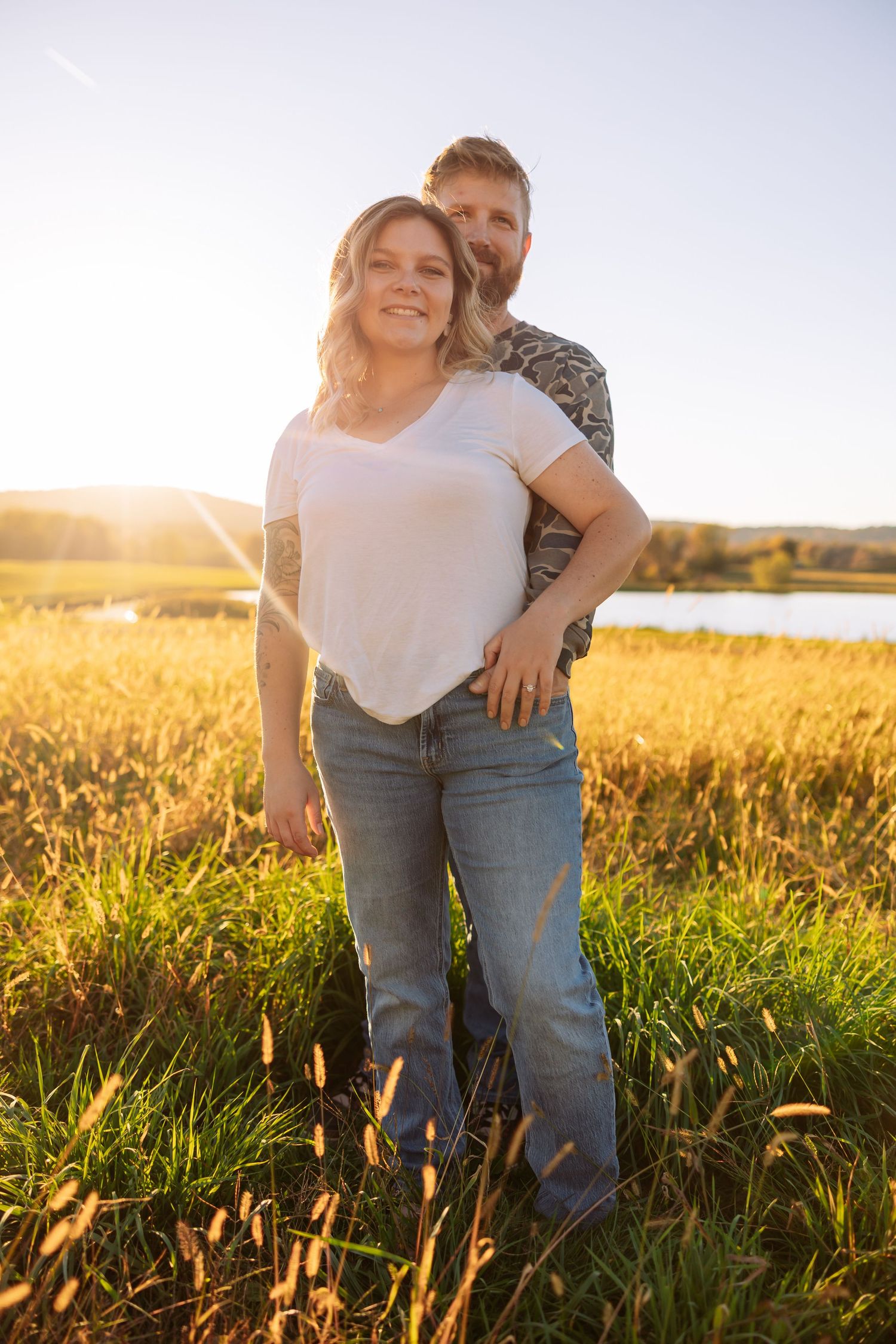 Pa + couples + Photographer + Engagement