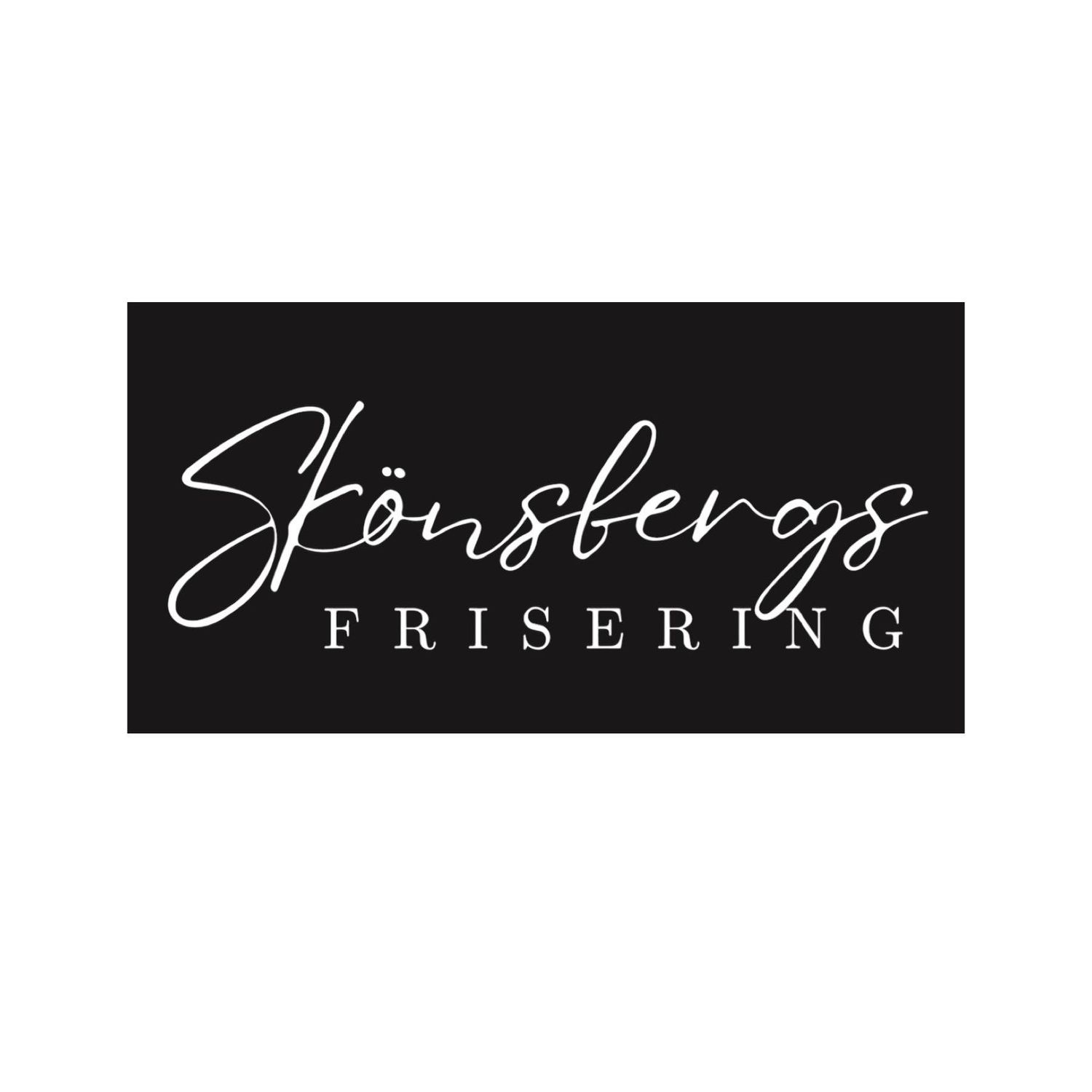 Minimalist black and white business logos for salon and beauty services arranged in a horizontal row.