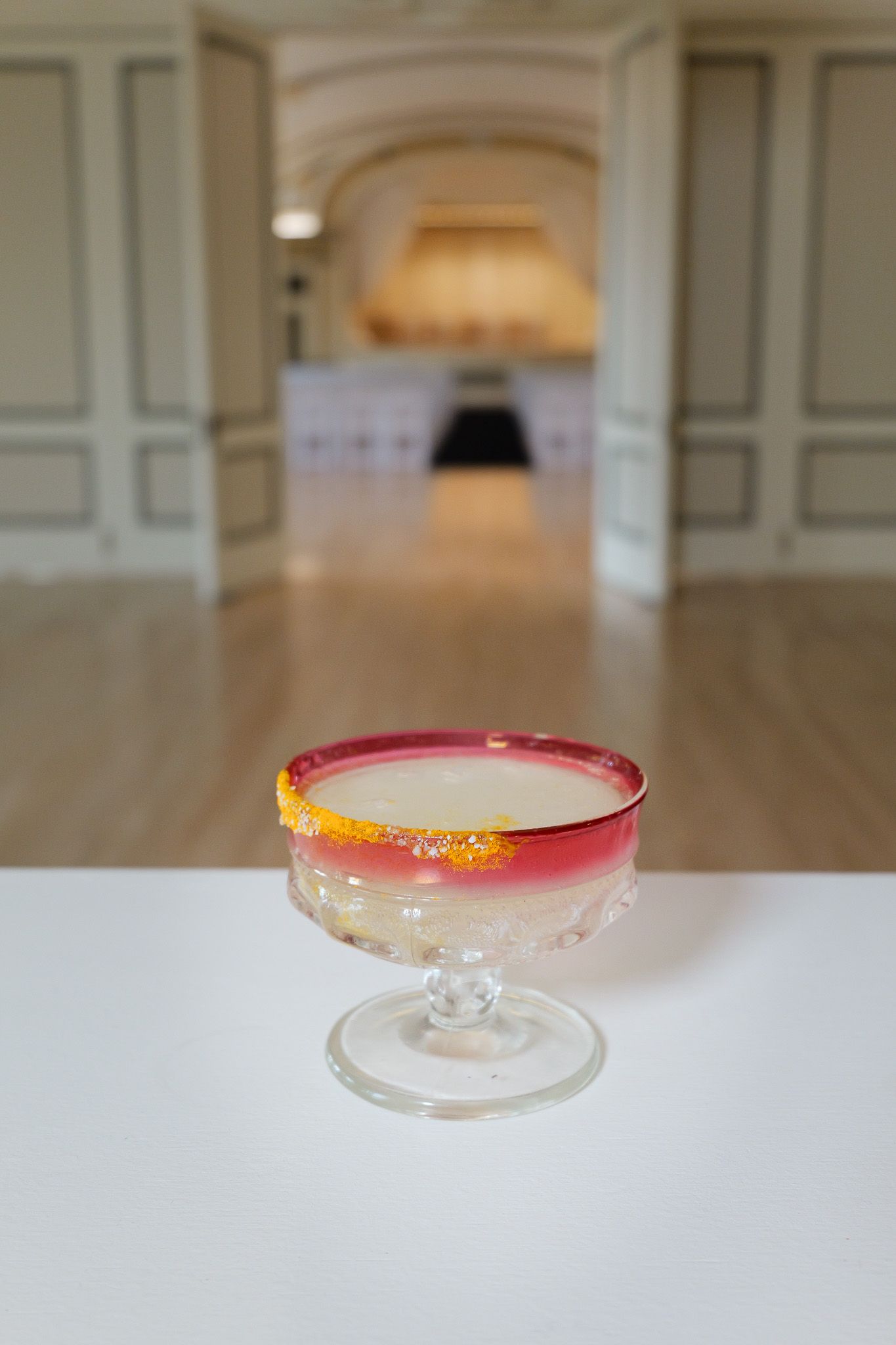 signature cocktail created by mobile bartender in Fresno