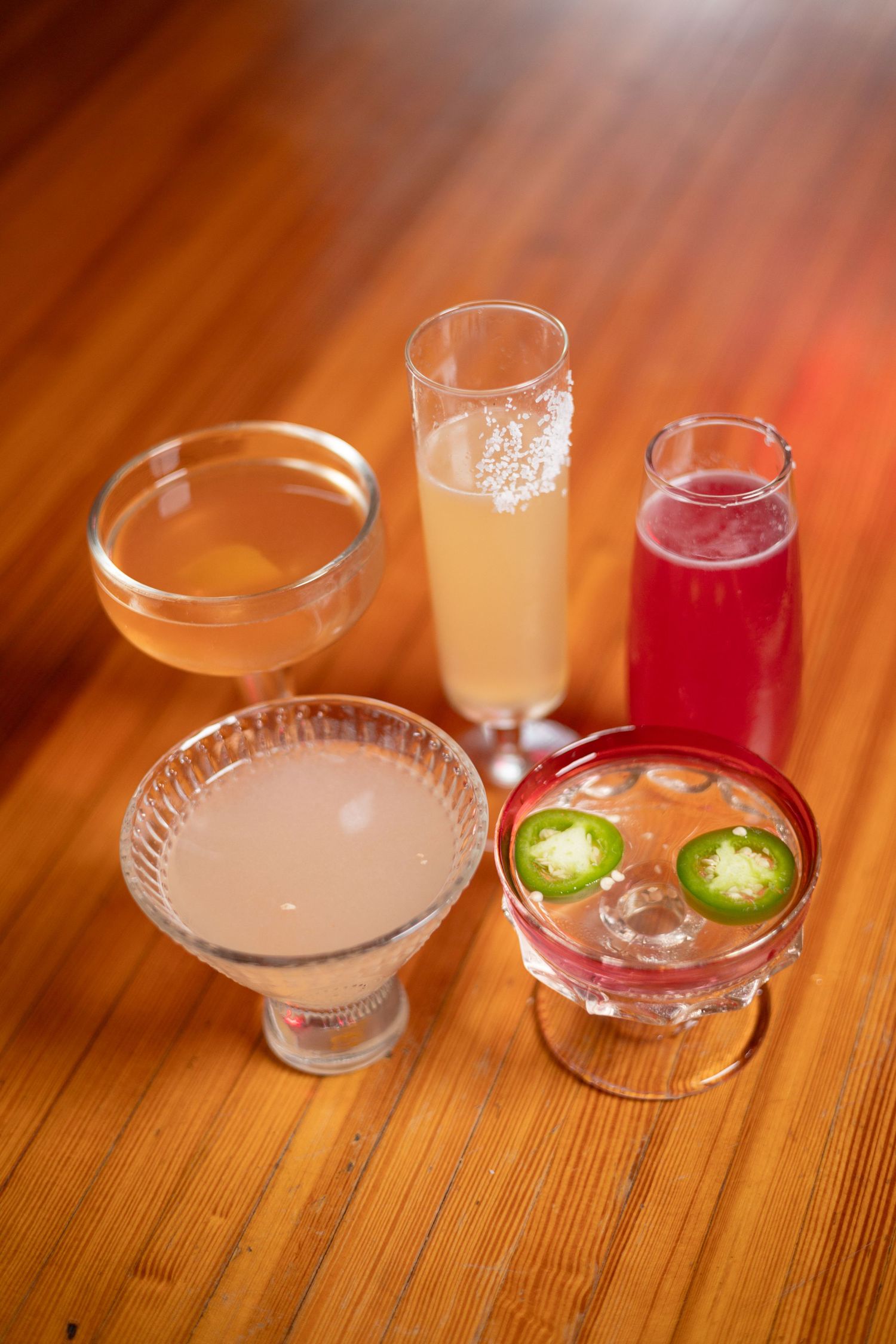 handcrafted cocktails with intentional presentation
