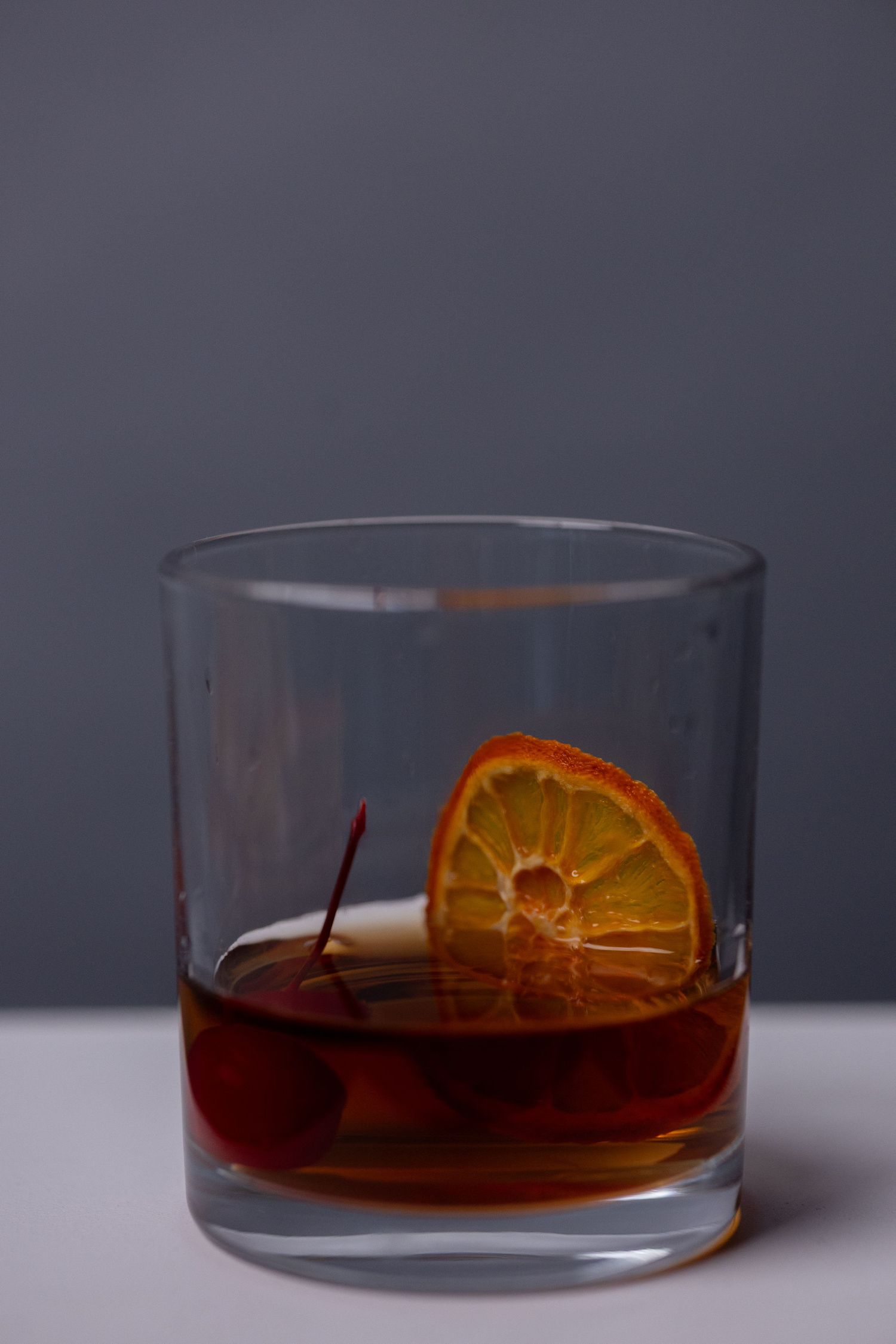 refined old fashioned created by professional bartender