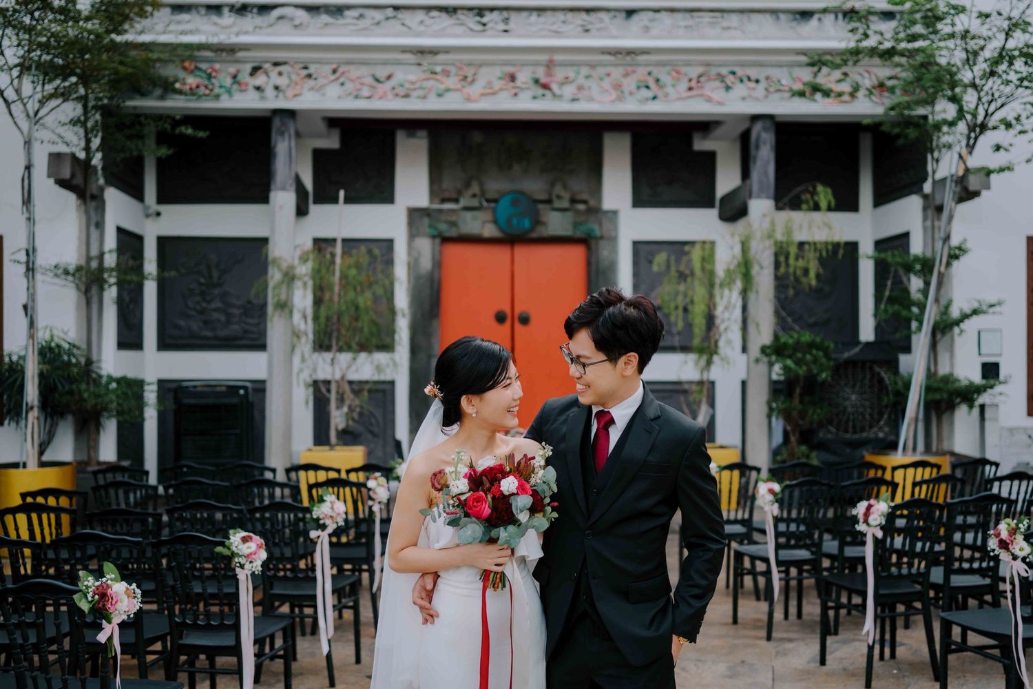 rom ceremony at the riverhouse singapore