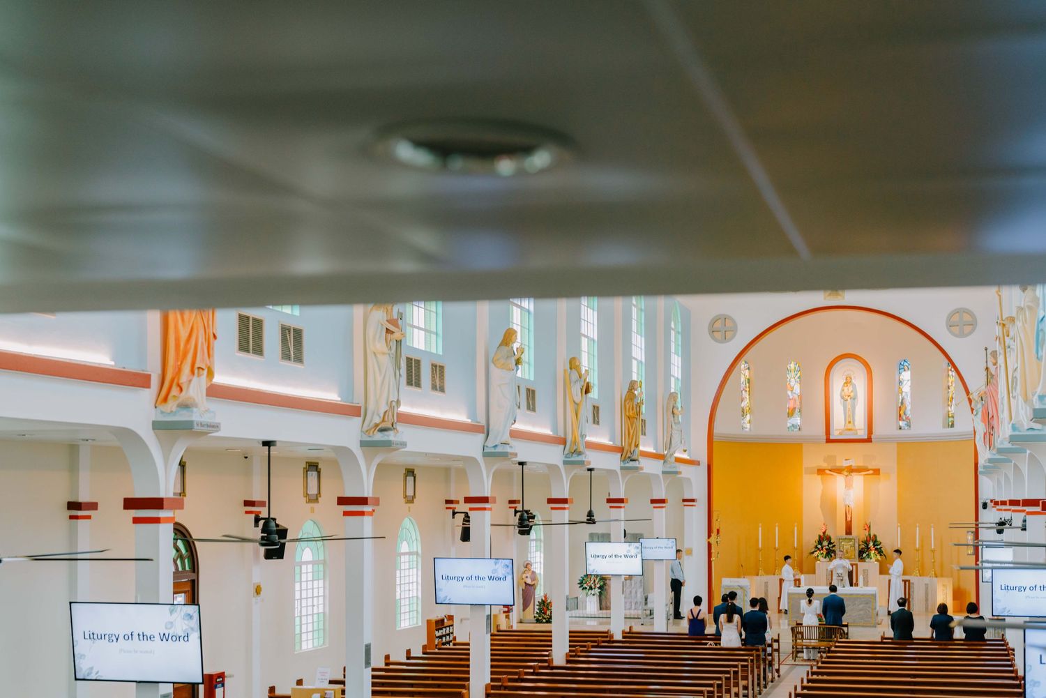 church wedding in singapore. shot by annopano