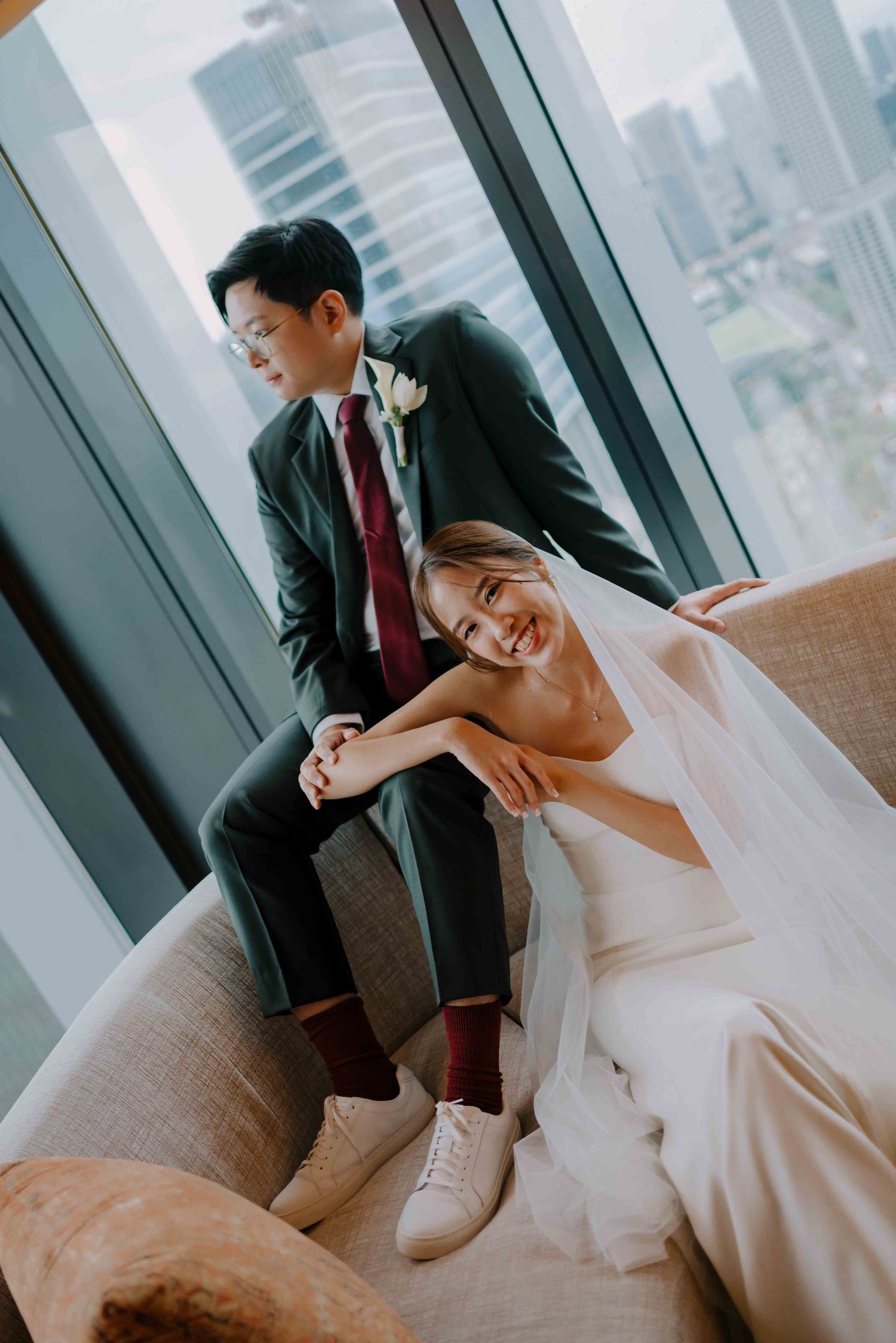glasshouse andaz hotel wedding photo