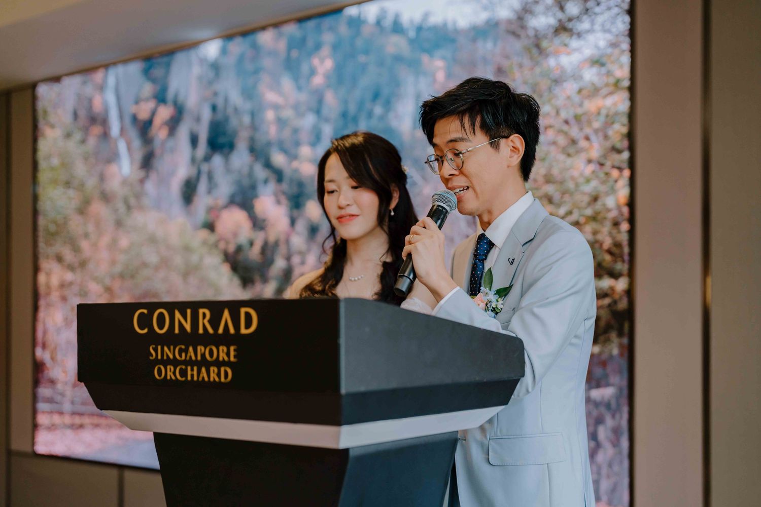 wedding at conrad orchard hotel