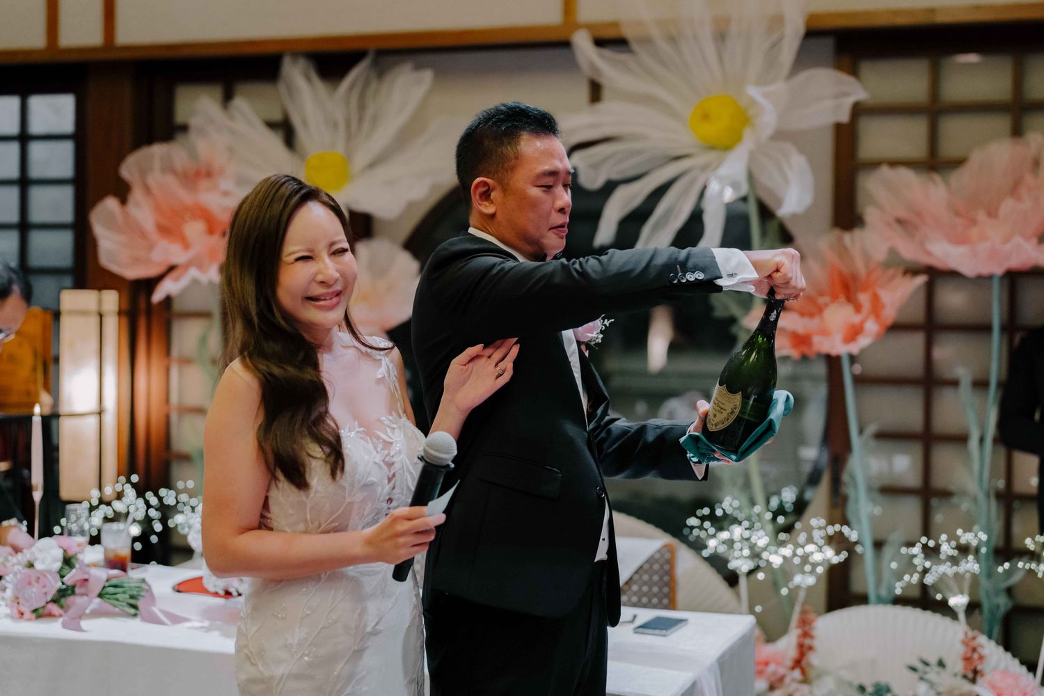 intimate wedding at keyaki singapore