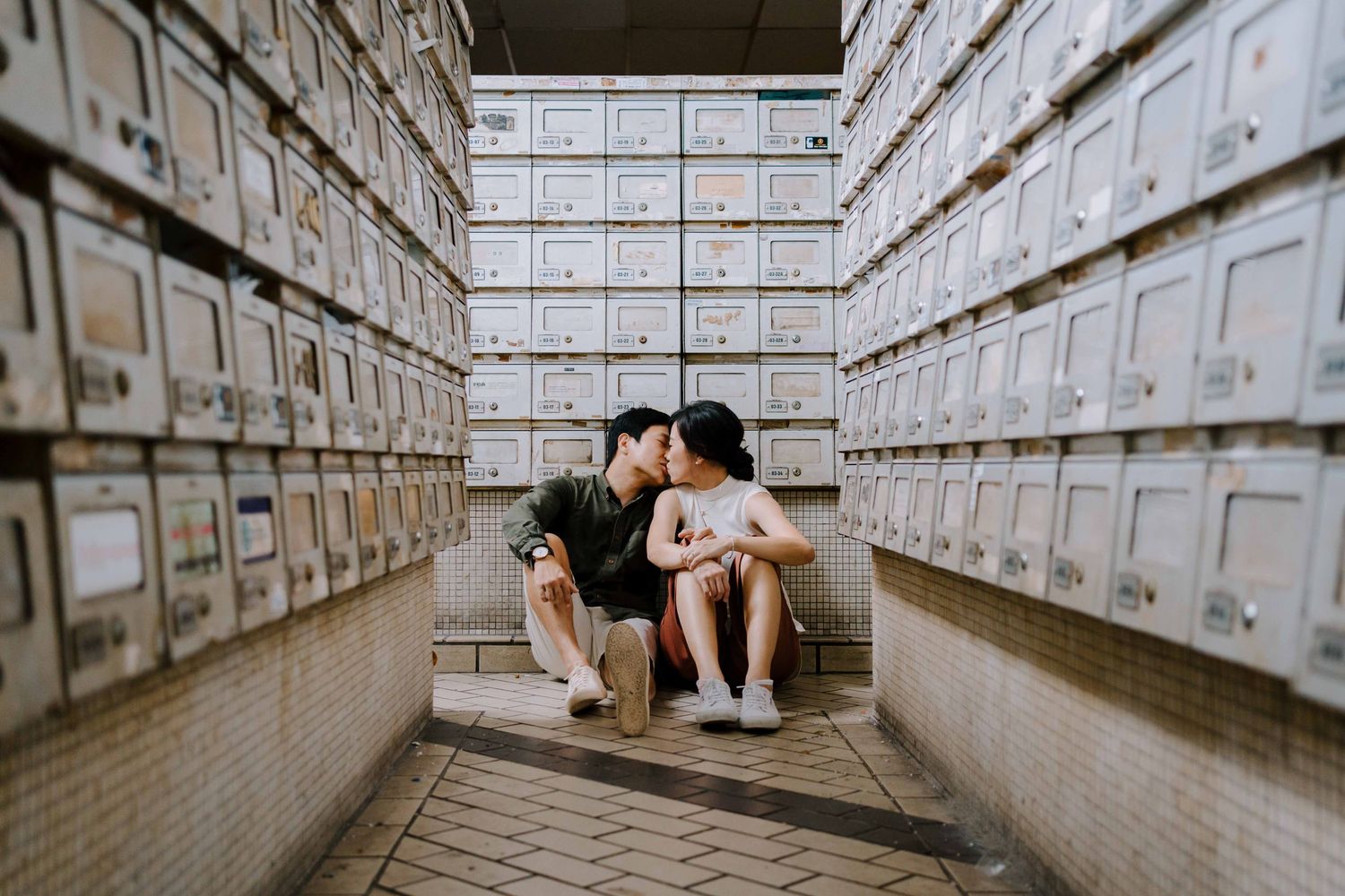 prewedding photograpy at golden mile complex