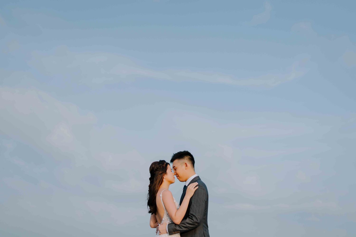 sunset marina east park prewedding shoot
