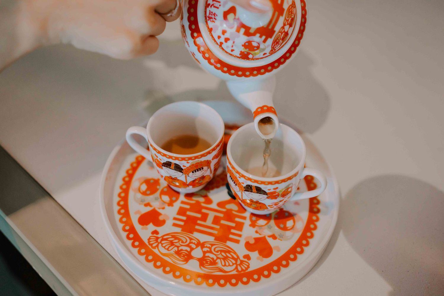 tea ceremony at andaz hotel singapore
