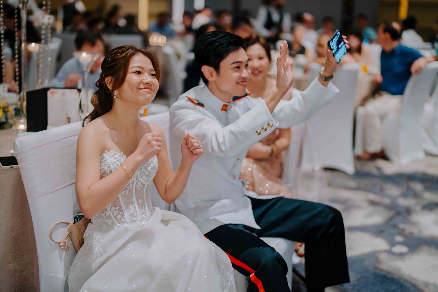 wedding reception at sofitel singapore city centre