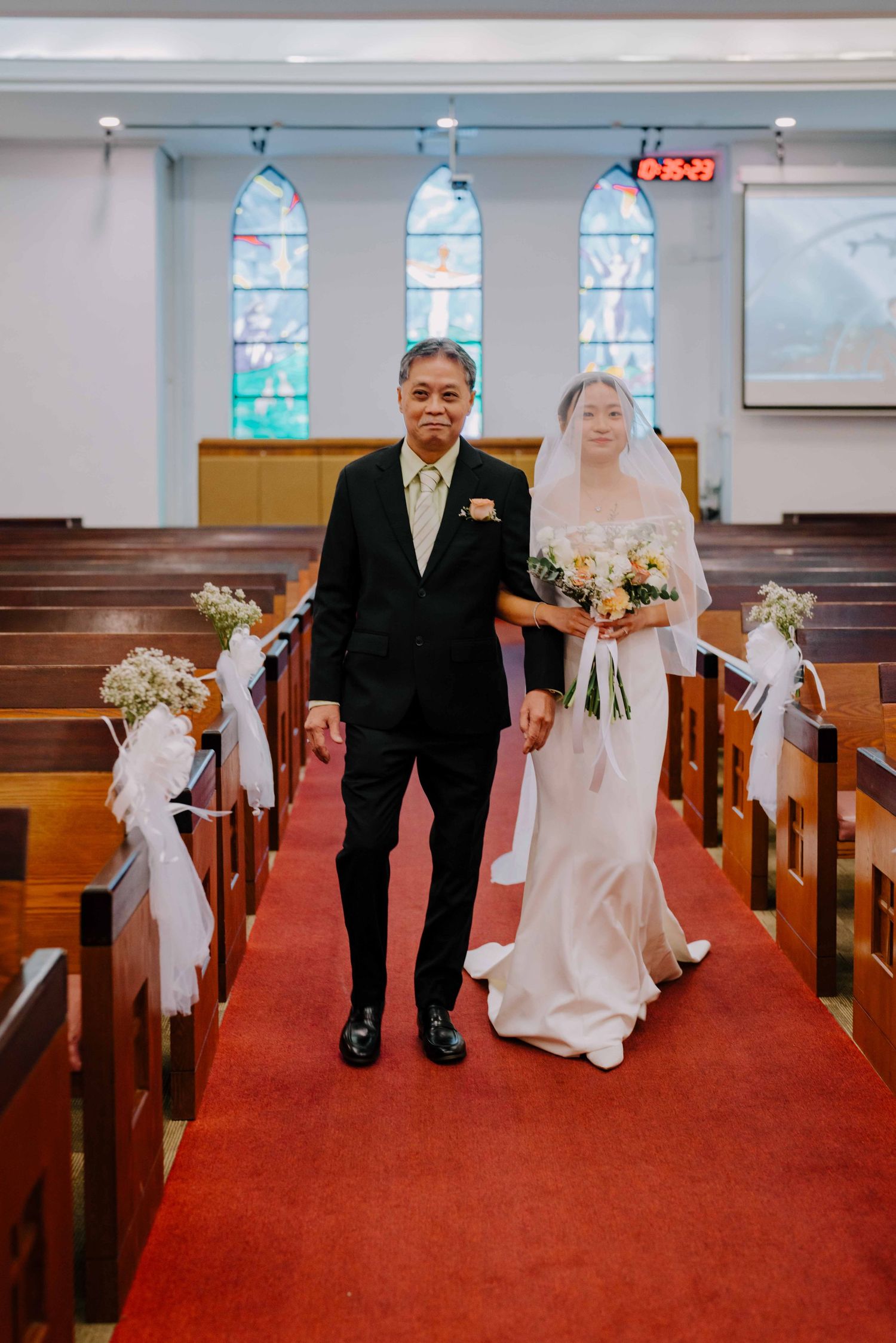 wedding at foochow methodist church singapore