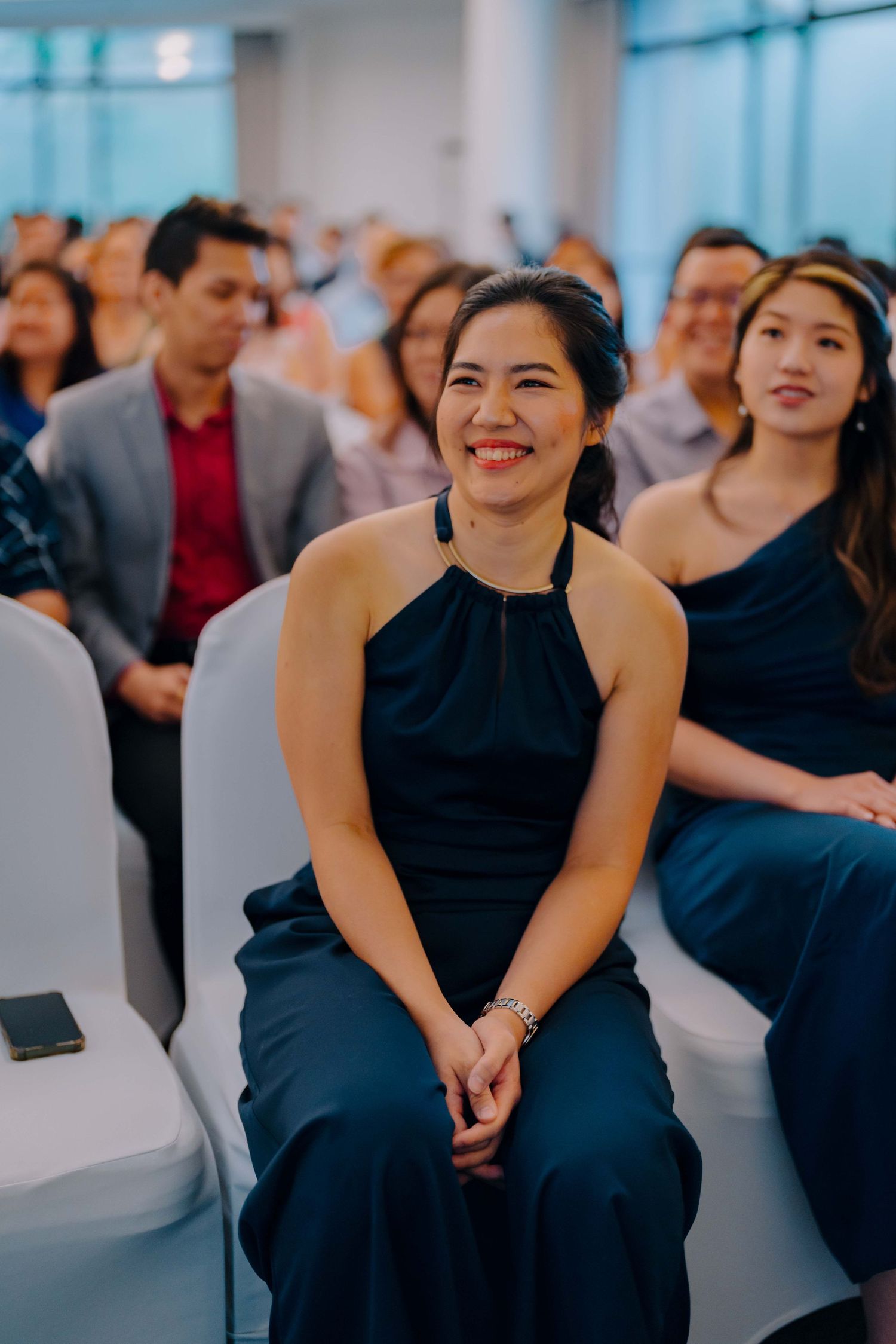 wedding guest at ywca fort canning wedding singapore