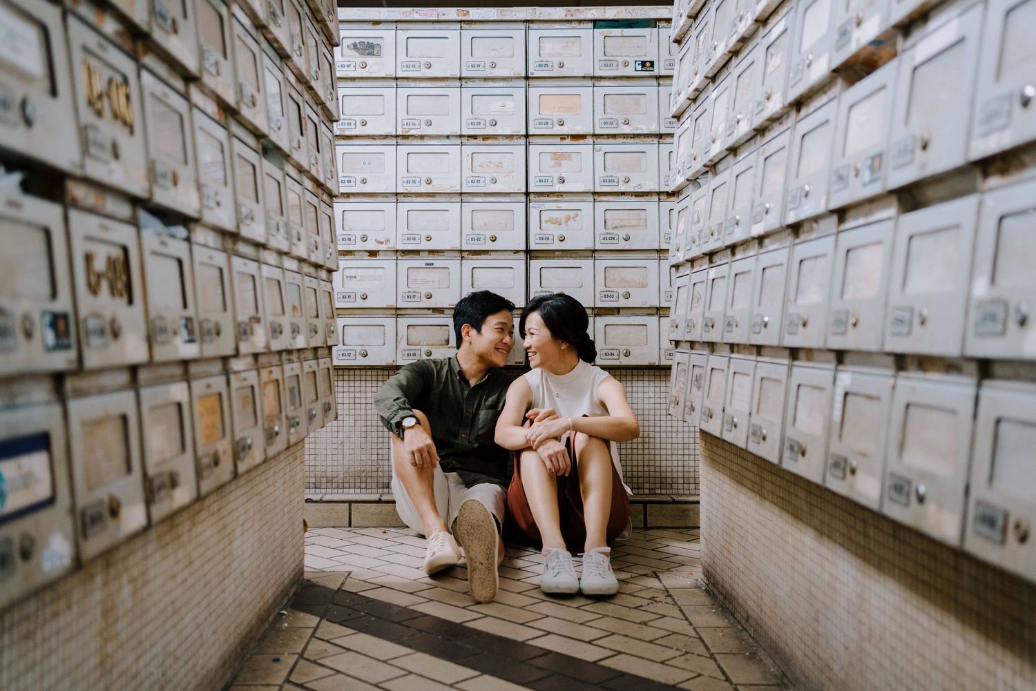golden mile complex prewedding photo