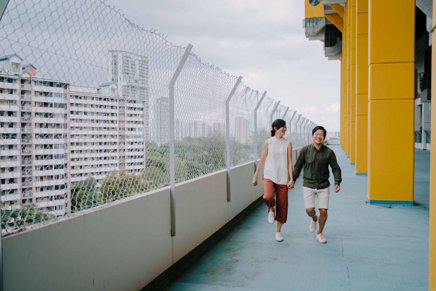 golden mile complex prewedding photo