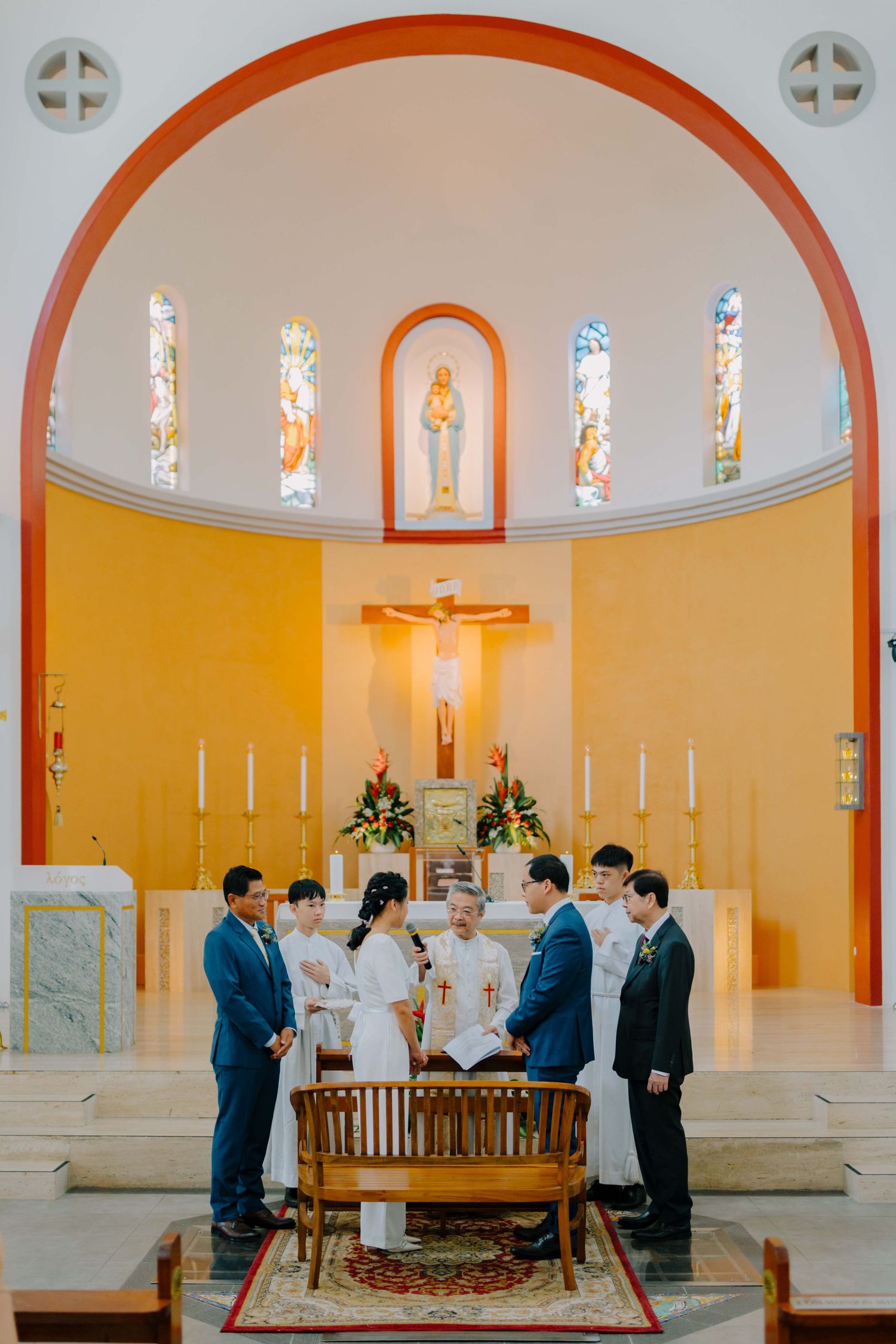 church wedding singapore photography