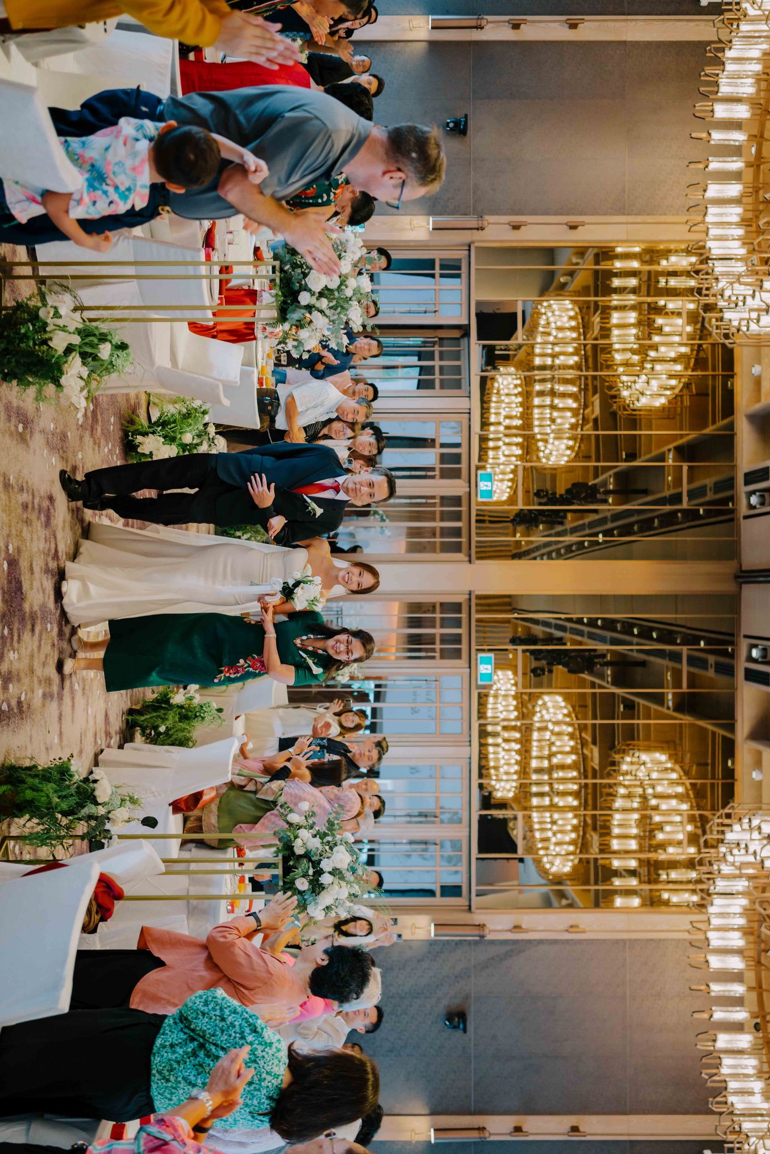 wedding ceremony at the glasshouse in andaz hotel hyatt singapore