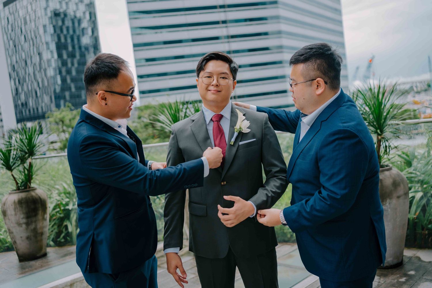 wedding at andaz hotel hyatt singapore