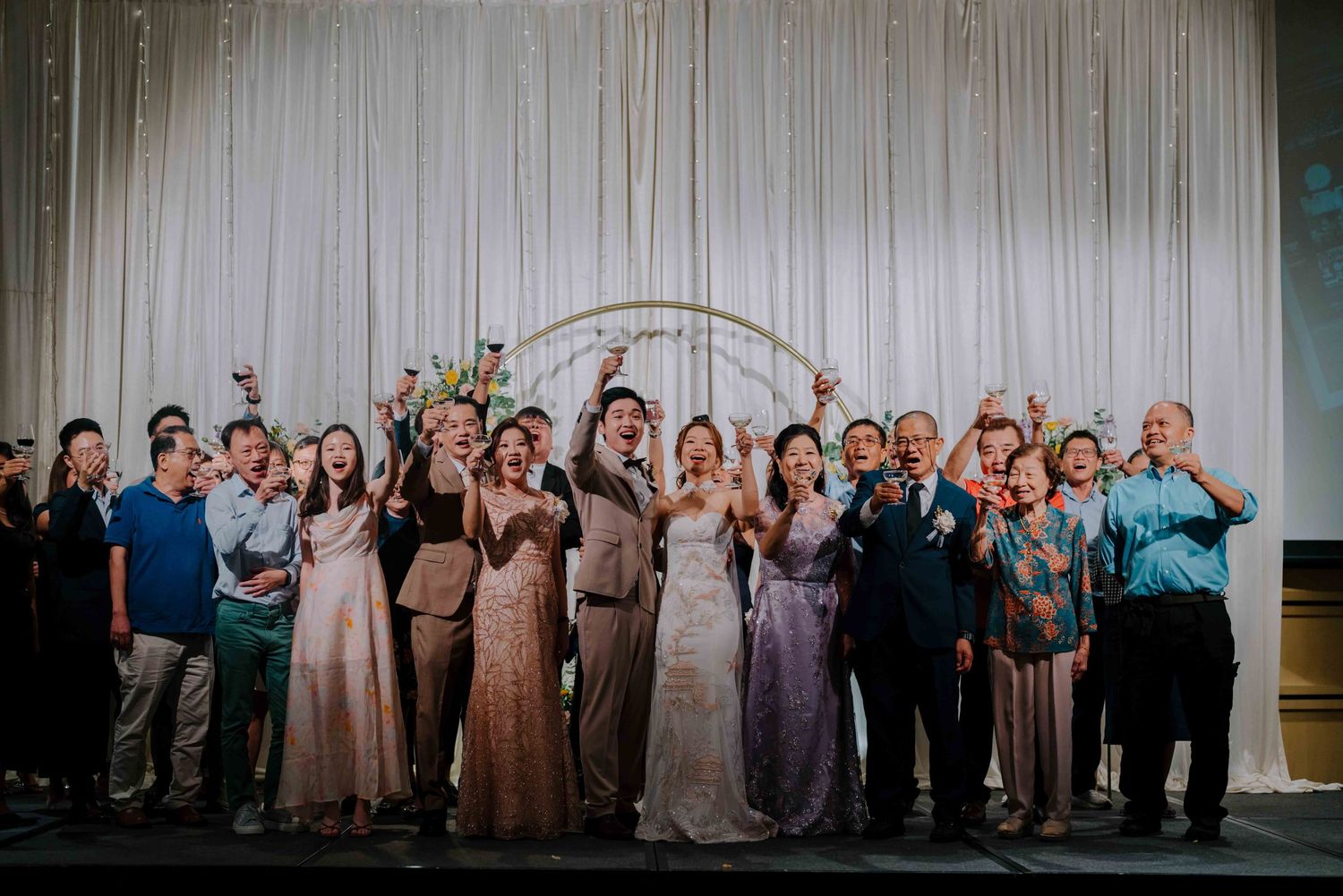 chinese wedding at sofitel singapore city centre