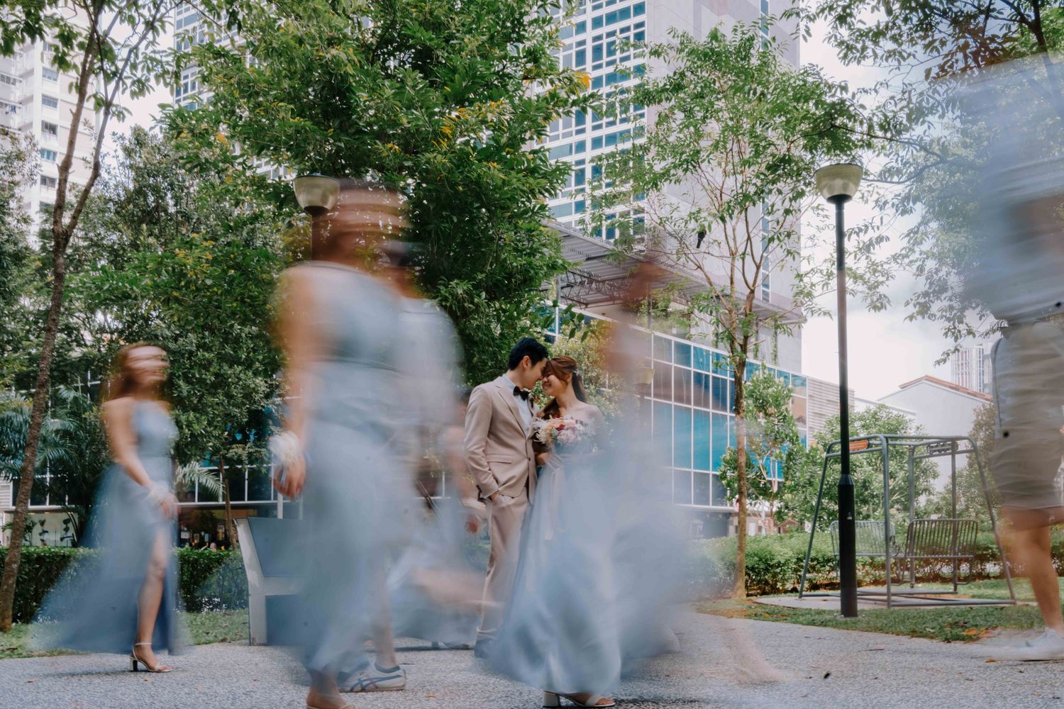 military wedding at sofitel singapore city centre