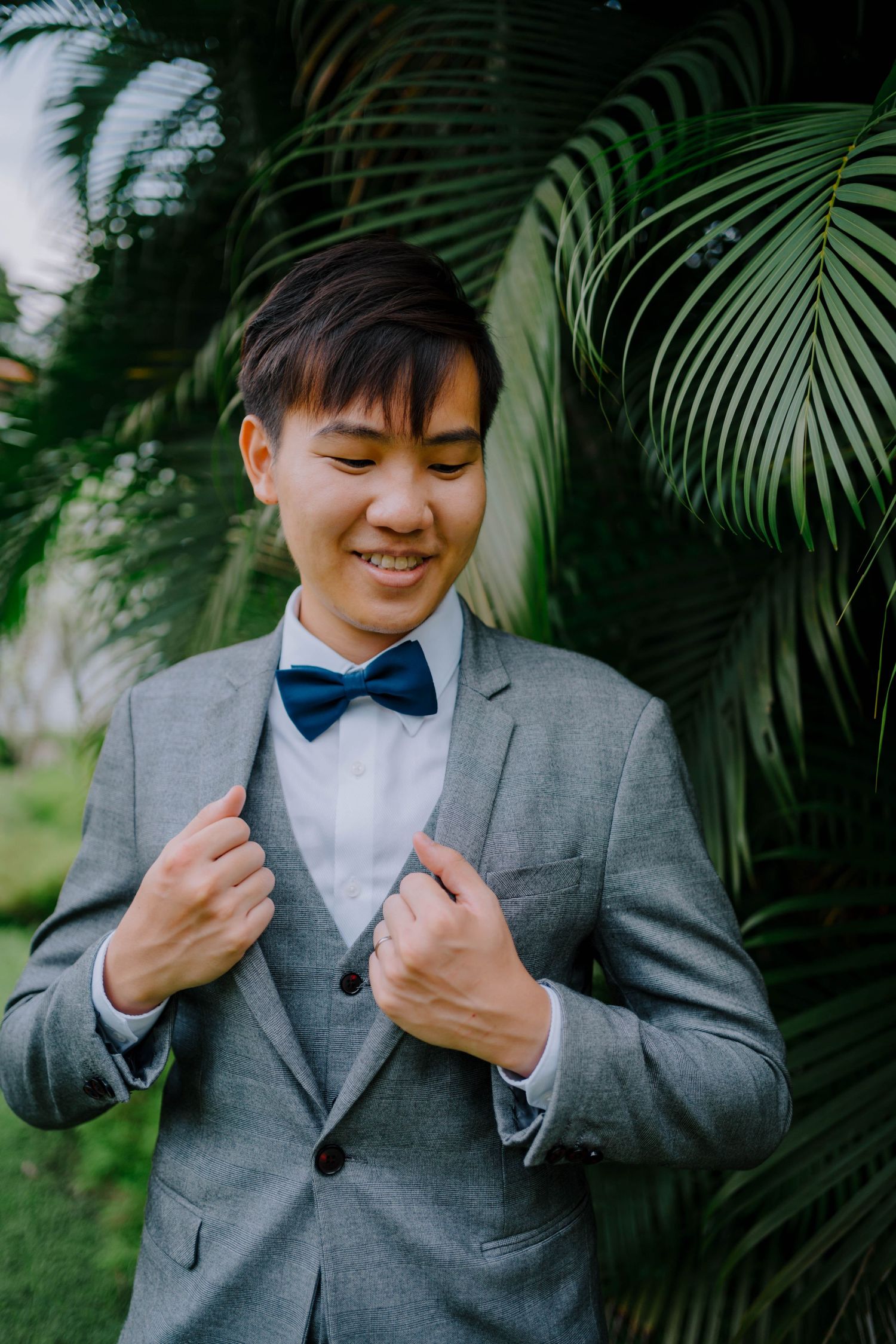 groom at min jiang dempsey wedding singapore