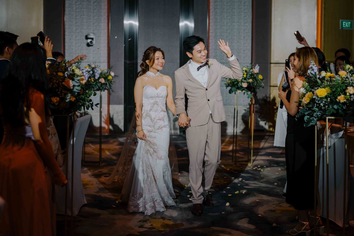 sofitel singapore hotel wedding at wallich ballroom